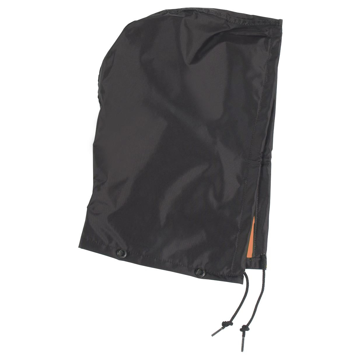 Orange/Black Raincoat - Neese - Reversible Design