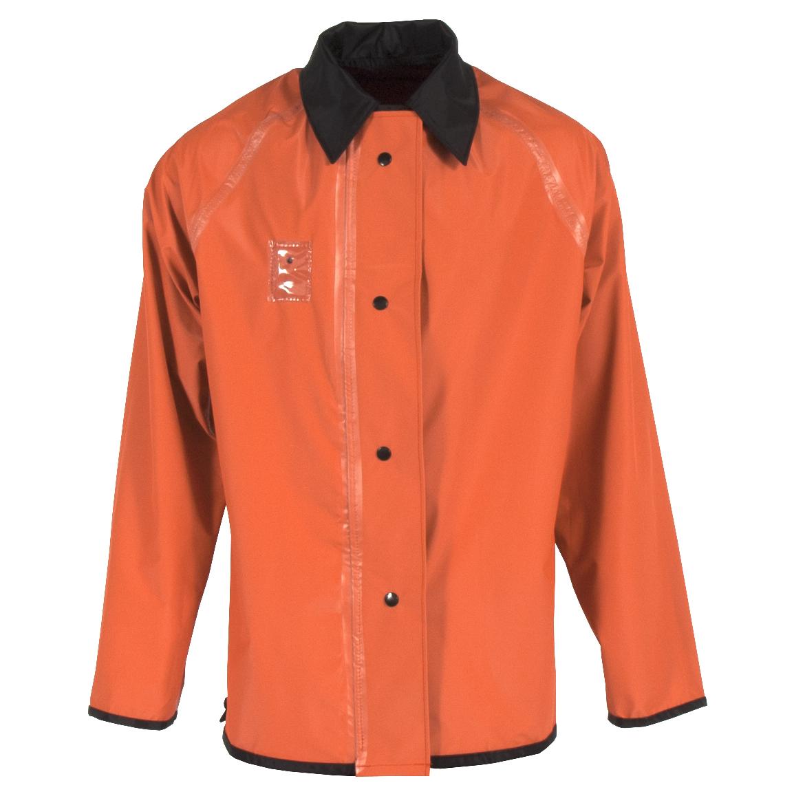 Orange/Black Rain Jacket - Neese - Reversible Design