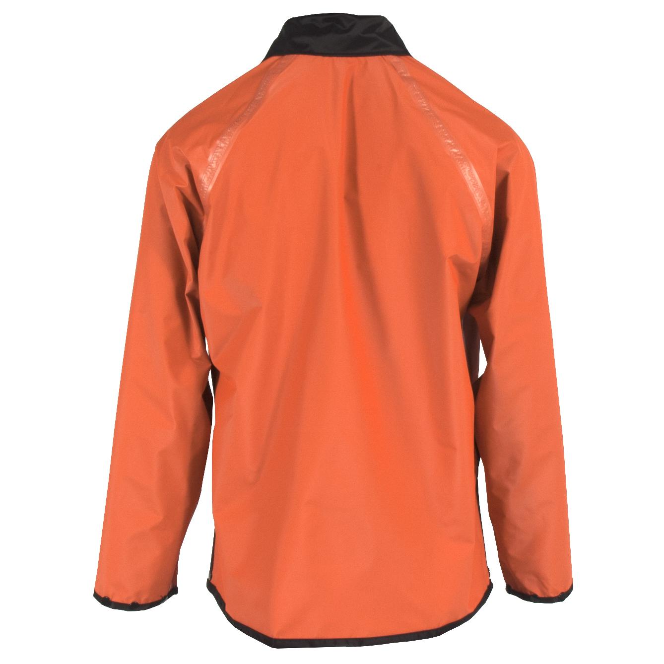 Orange/Black Rain Jacket - Neese - Reversible Design