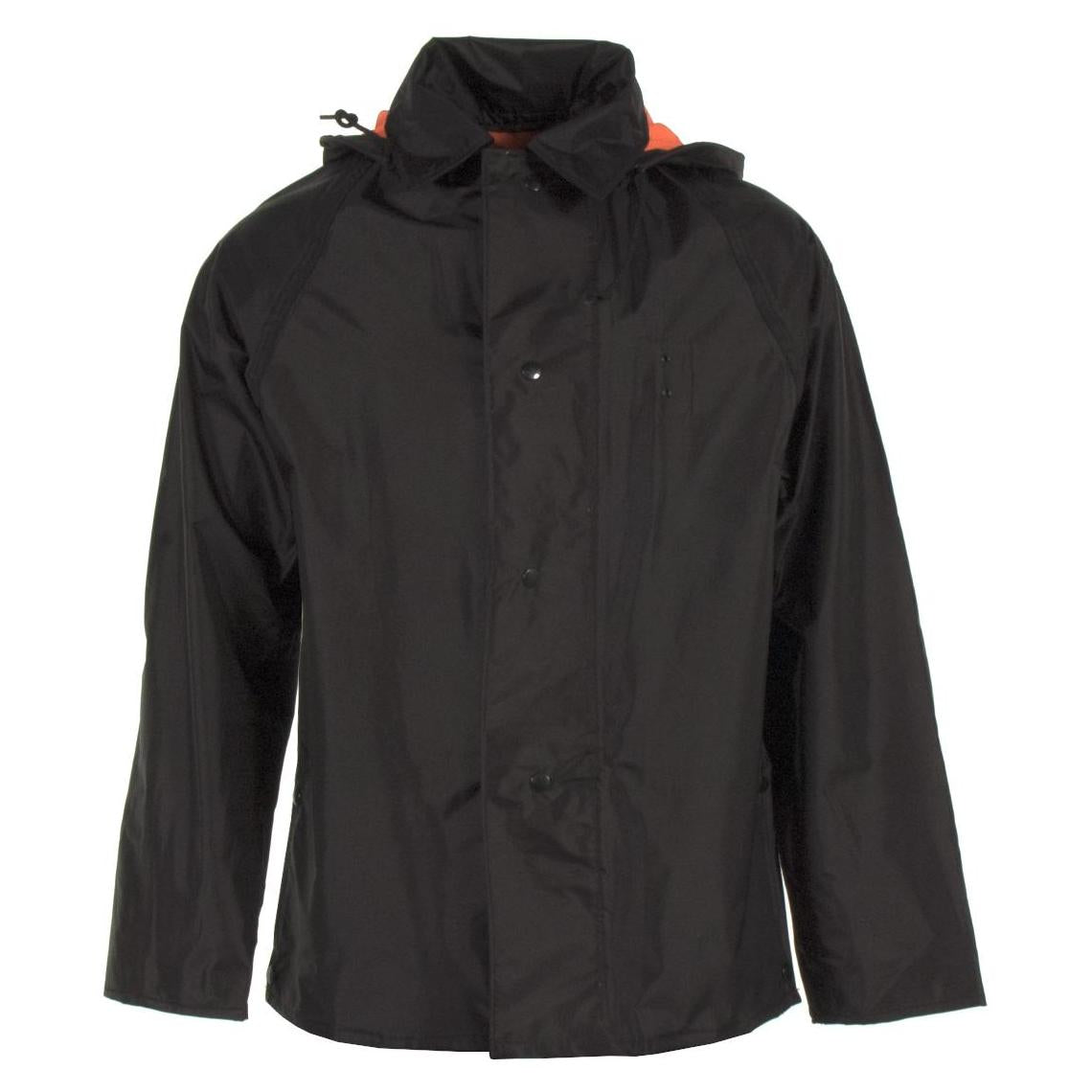 Orange/Black Rain Jacket - Neese - Reversible Design