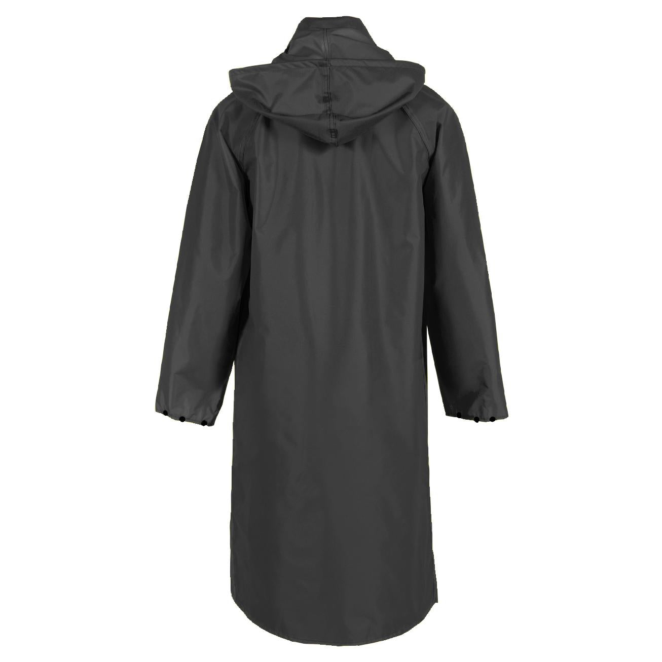 Black Raincoat - Neese - Durable Polyurethane Material