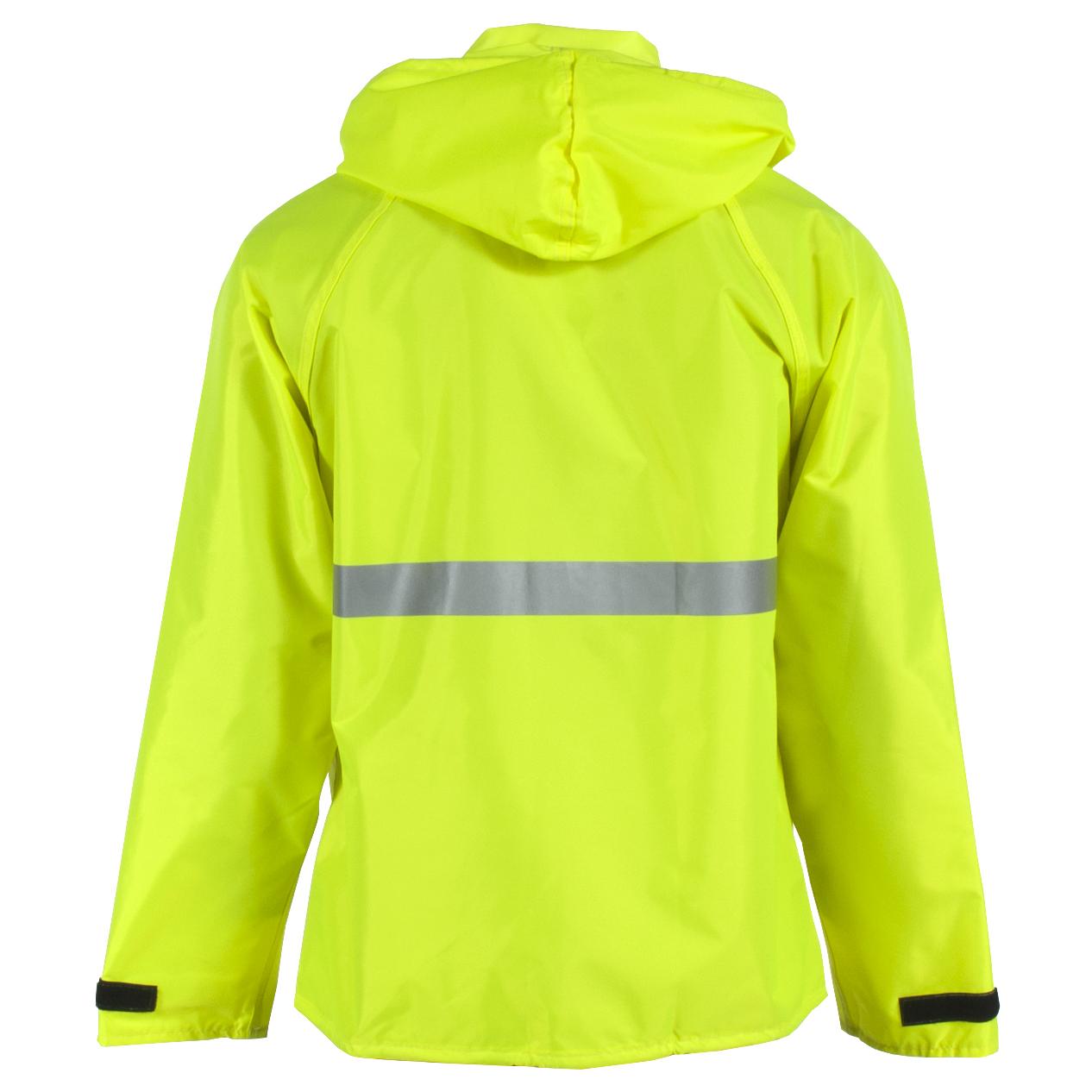 Black Rain Jacket - Neese - Durable Hooded Style