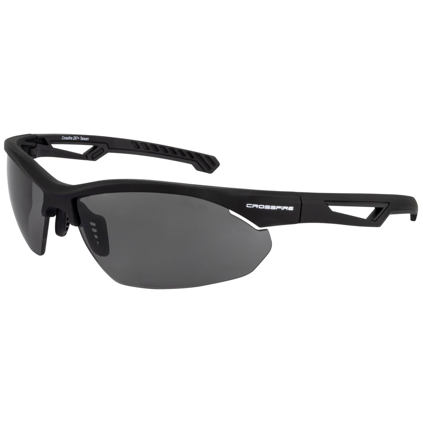 Smoke/Gray Lens Glasses - CrossFire - Protective Design
