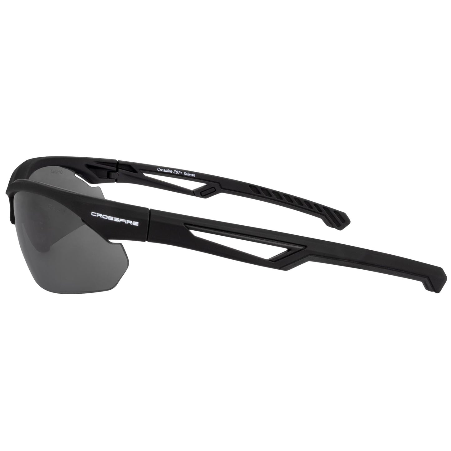 Smoke/Gray Lens Glasses - CrossFire - Protective Design