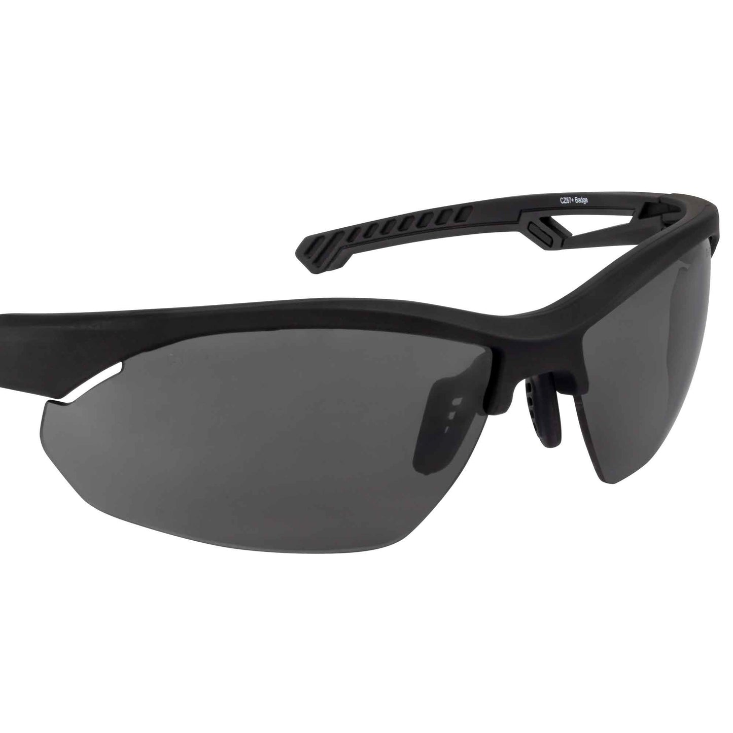 Smoke/Gray Lens Glasses - CrossFire - Protective Design
