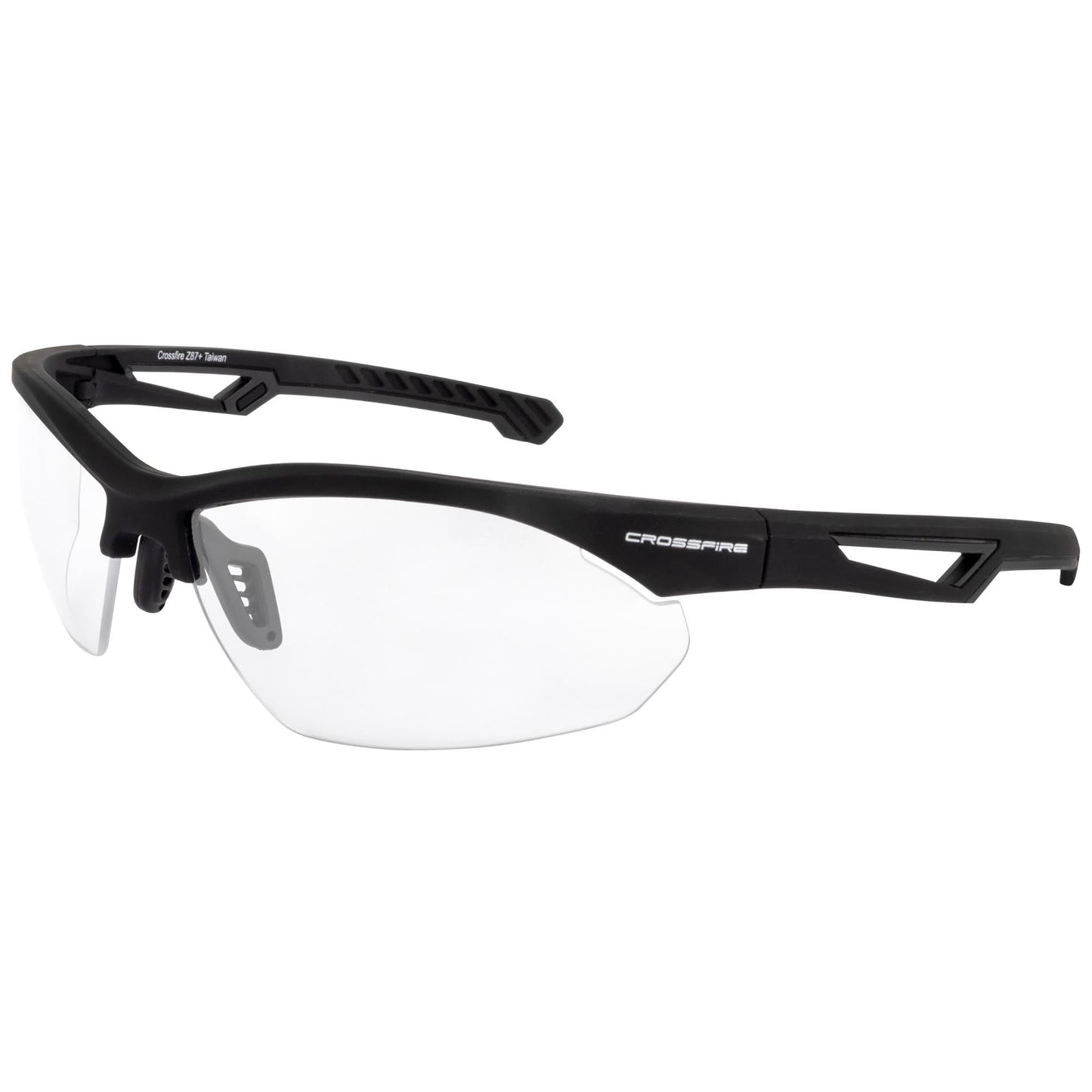 Smoke/Gray Lens Glasses - CrossFire - Protective Design