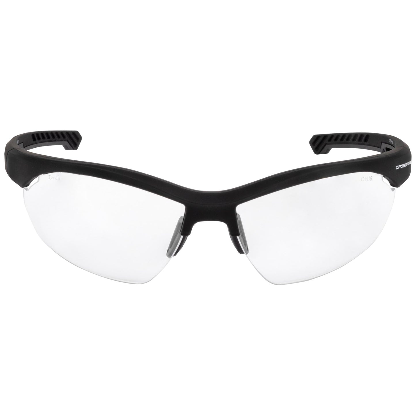 Smoke/Gray Lens Glasses - CrossFire - Protective Design