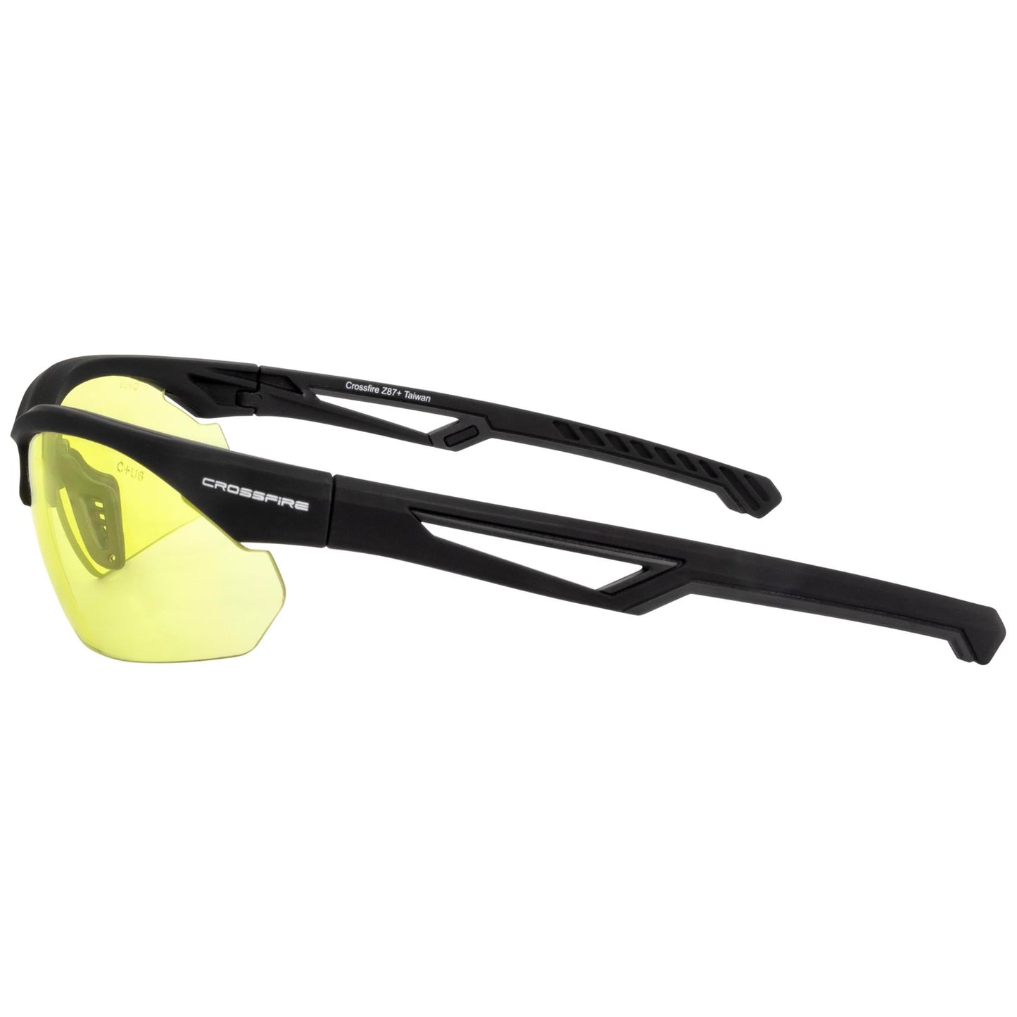 Smoke/Gray Lens Glasses - CrossFire - Protective Design