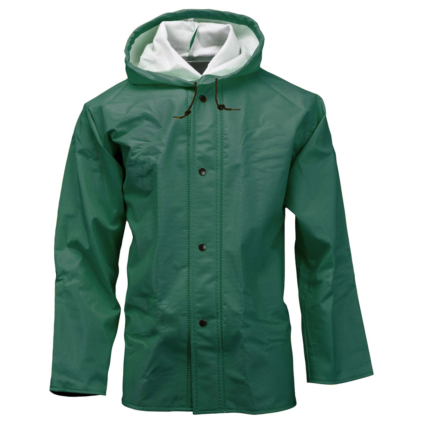 Green Rain Jackets - Neese - Durable Attached Hood