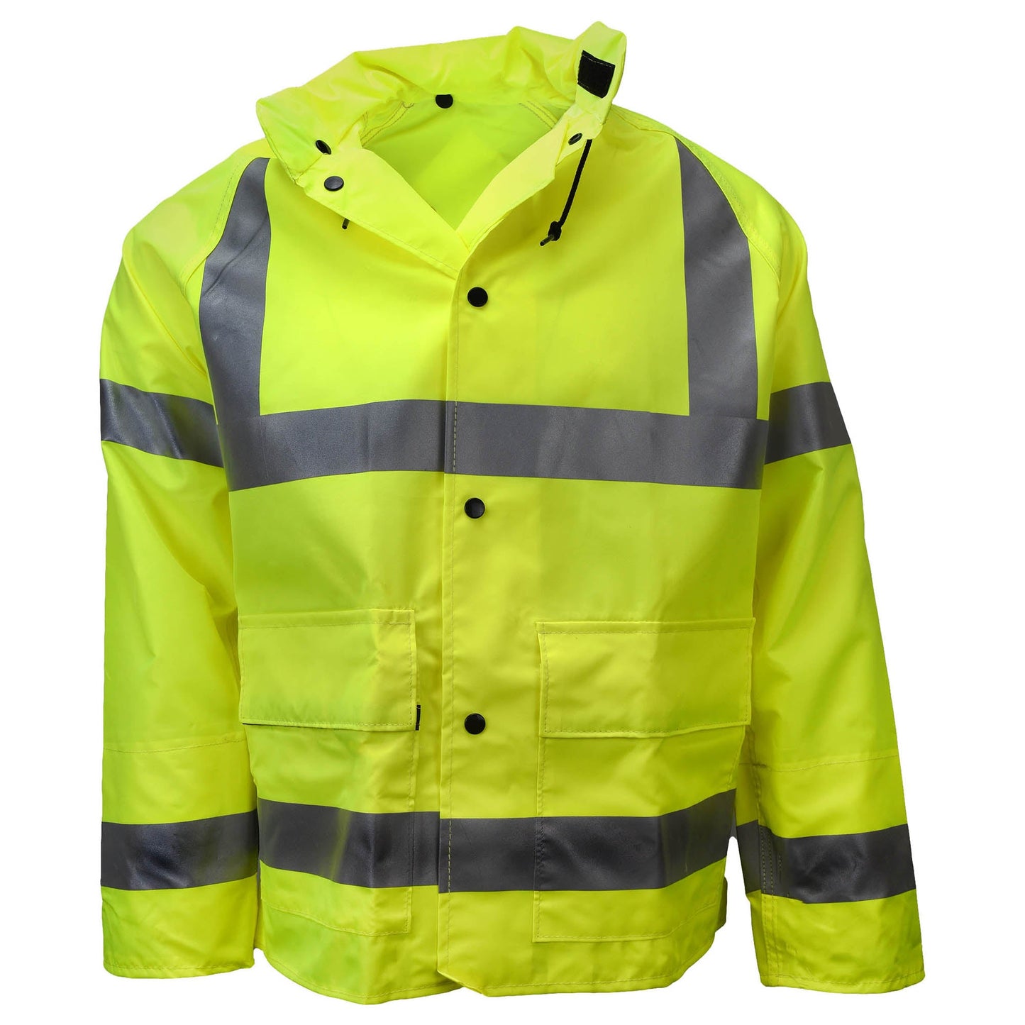 Yellow/Lime Rain Jacket - Neese - Reflective Safety
