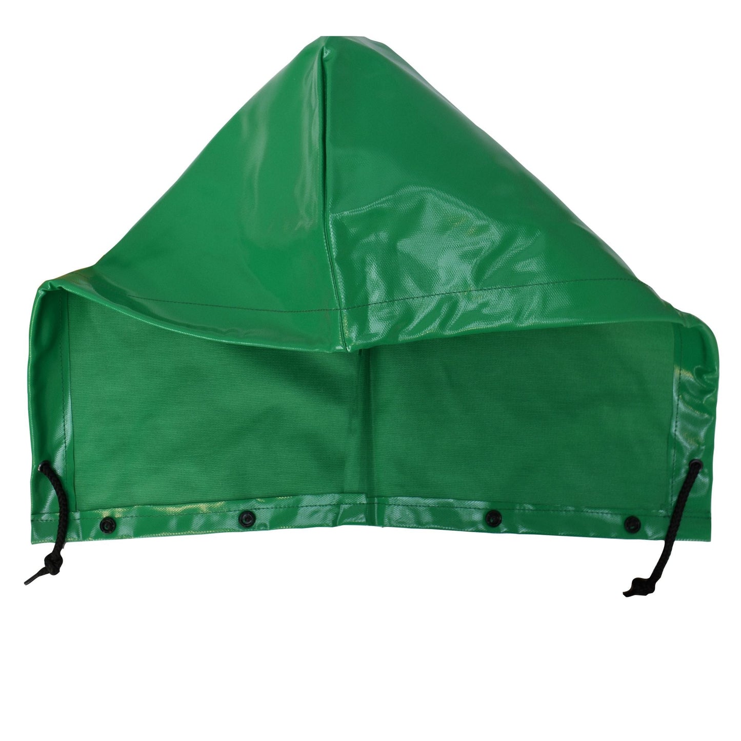 Green Rain Hoods - Neese - Durable PVC Construction