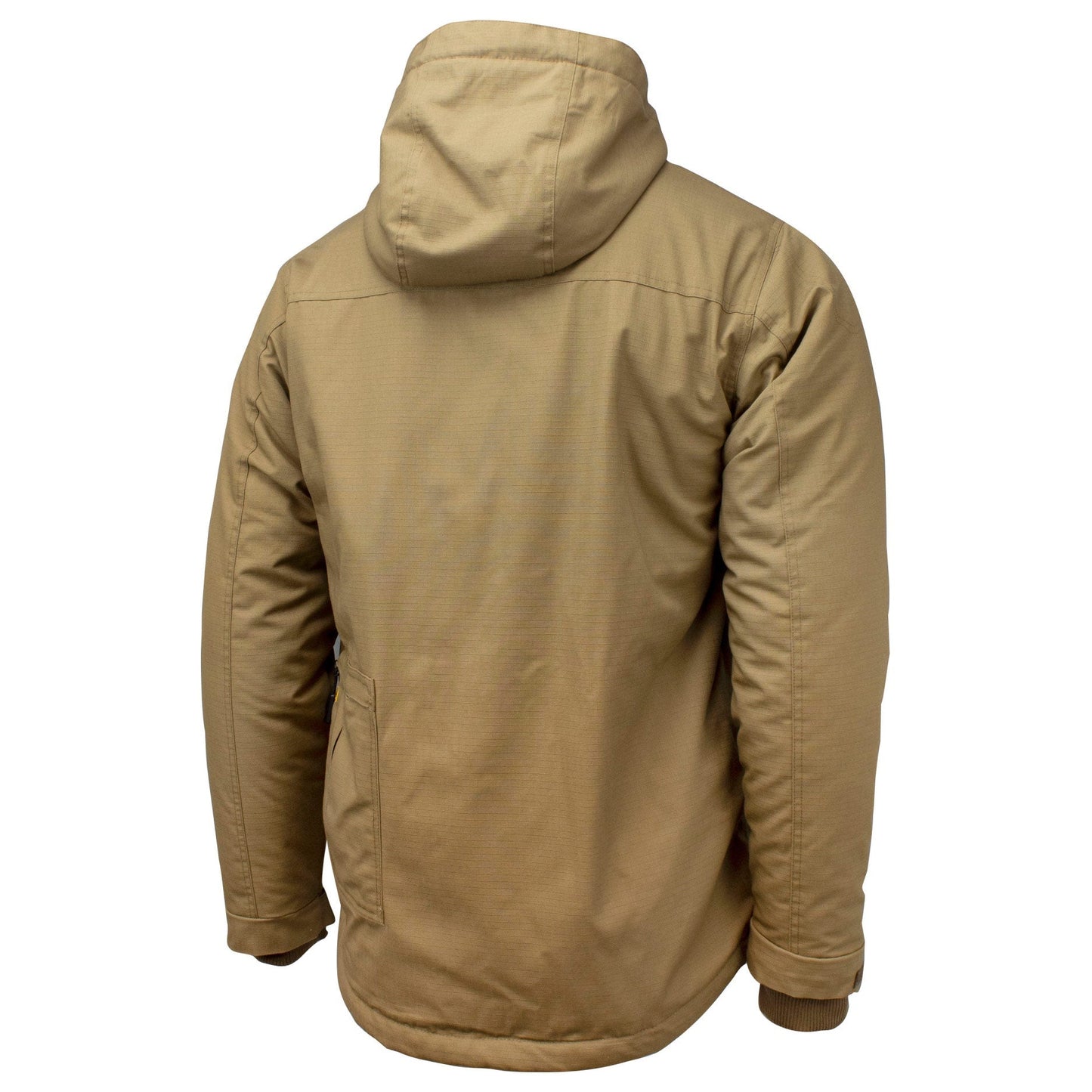 Brown Heated Jacket - DeWalt - Ripstop Design