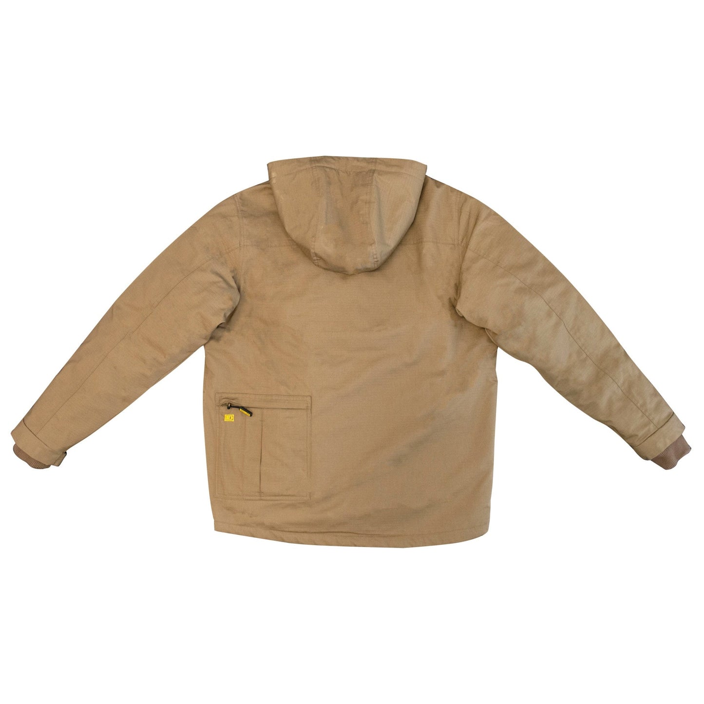 Brown Heated Jacket - DeWalt - Ripstop Design
