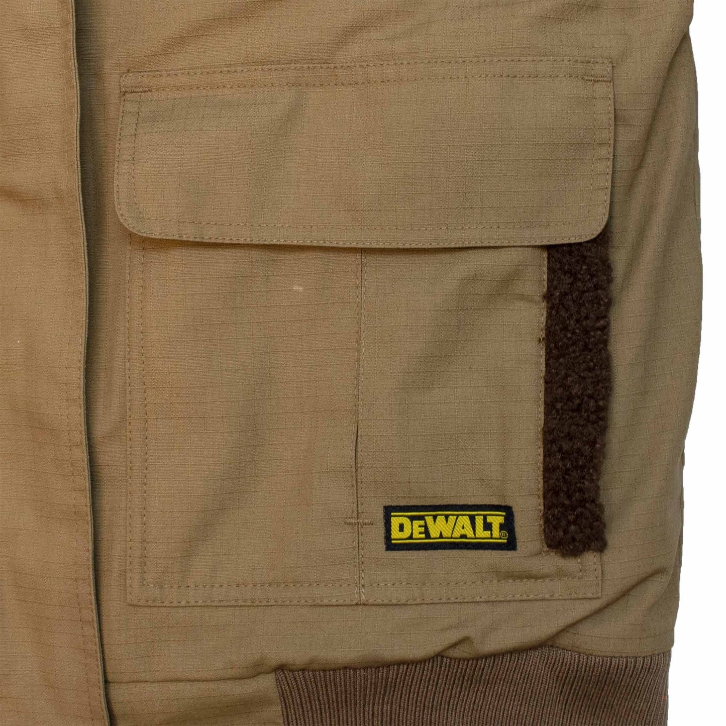 Brown Jackets | DeWalt | Durable Heated Jacket - DeWalt - Comfort Fit