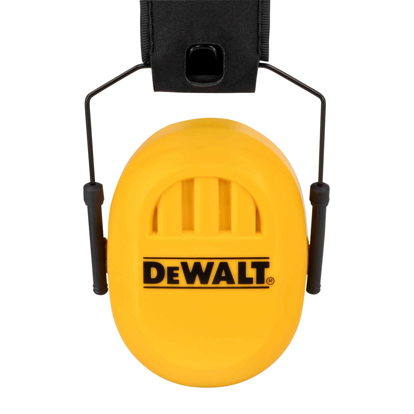 Yellow Ear Muffs - DeWalt - Comfortable Hearing Protection