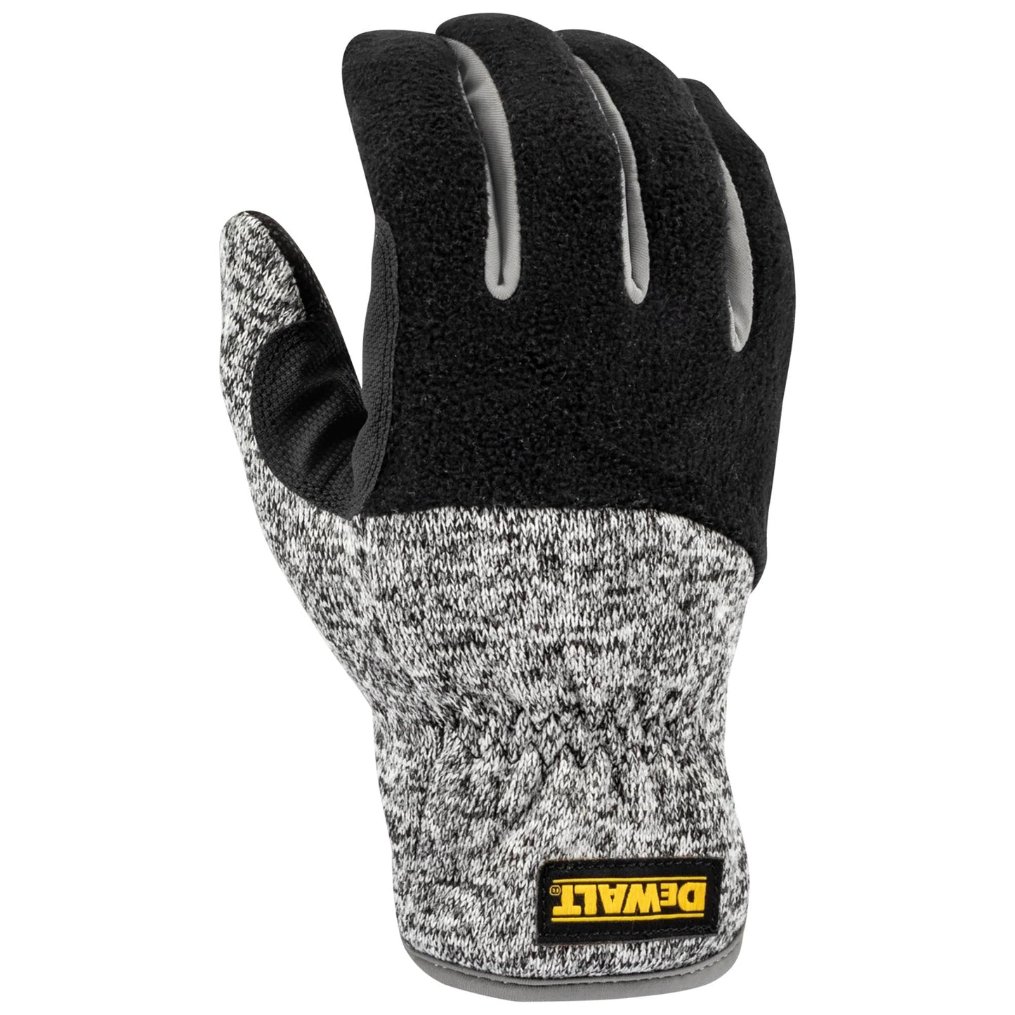 Black/Gray Performance Gloves - DeWalt - Fleece Lined