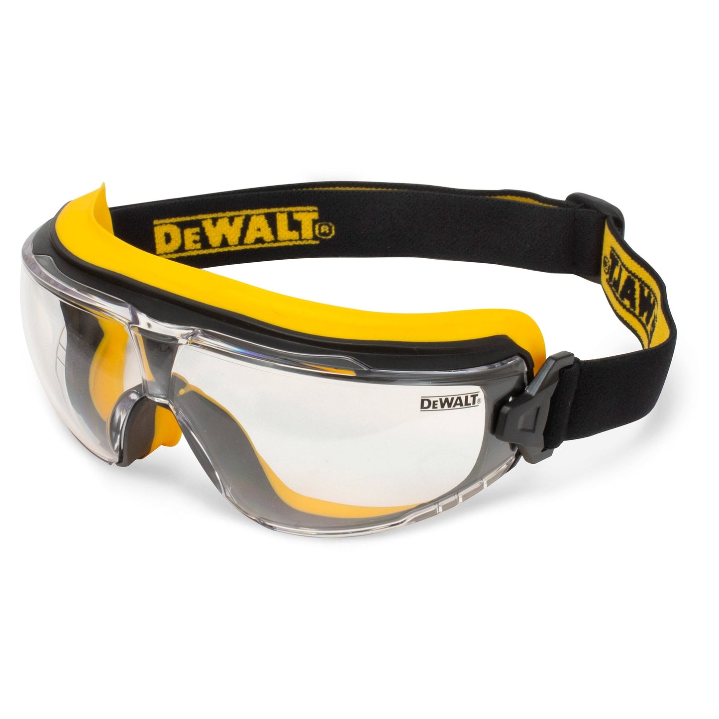Clear Anti-Fog Lens Goggles - DeWalt - Comfortable Seal