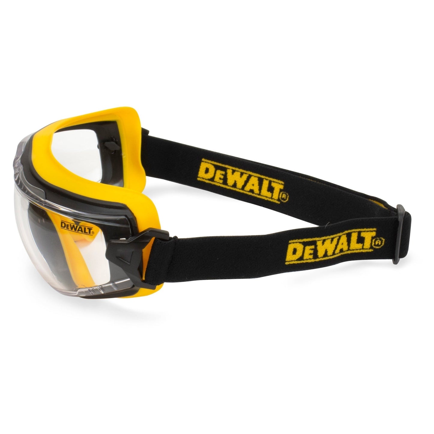 Clear Anti-Fog Lens Goggles - DeWalt - Comfortable Seal