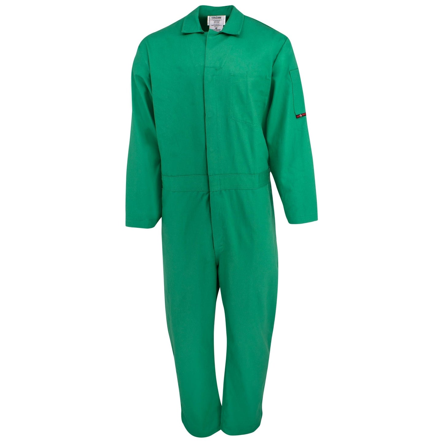 Green Coveralls - Radians - Durable Cotton Sateen