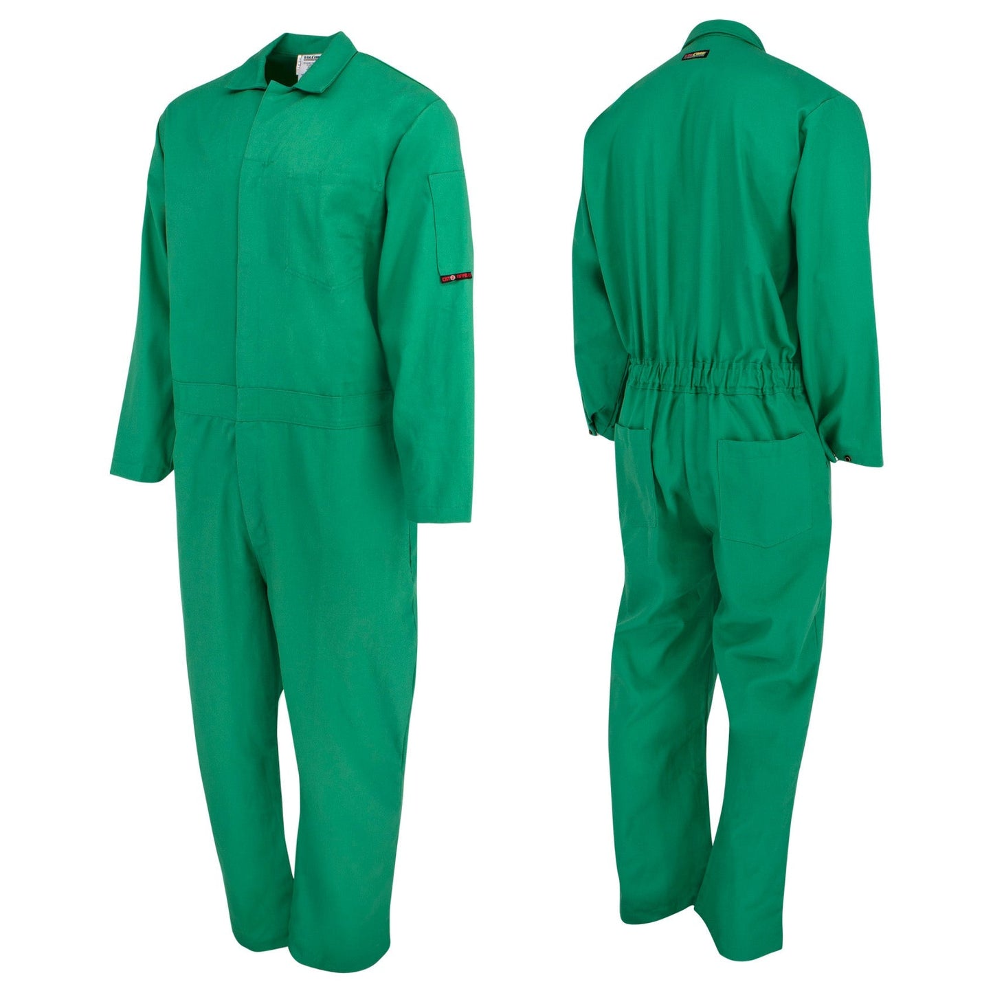 Green Coveralls - Radians - Durable Cotton Sateen
