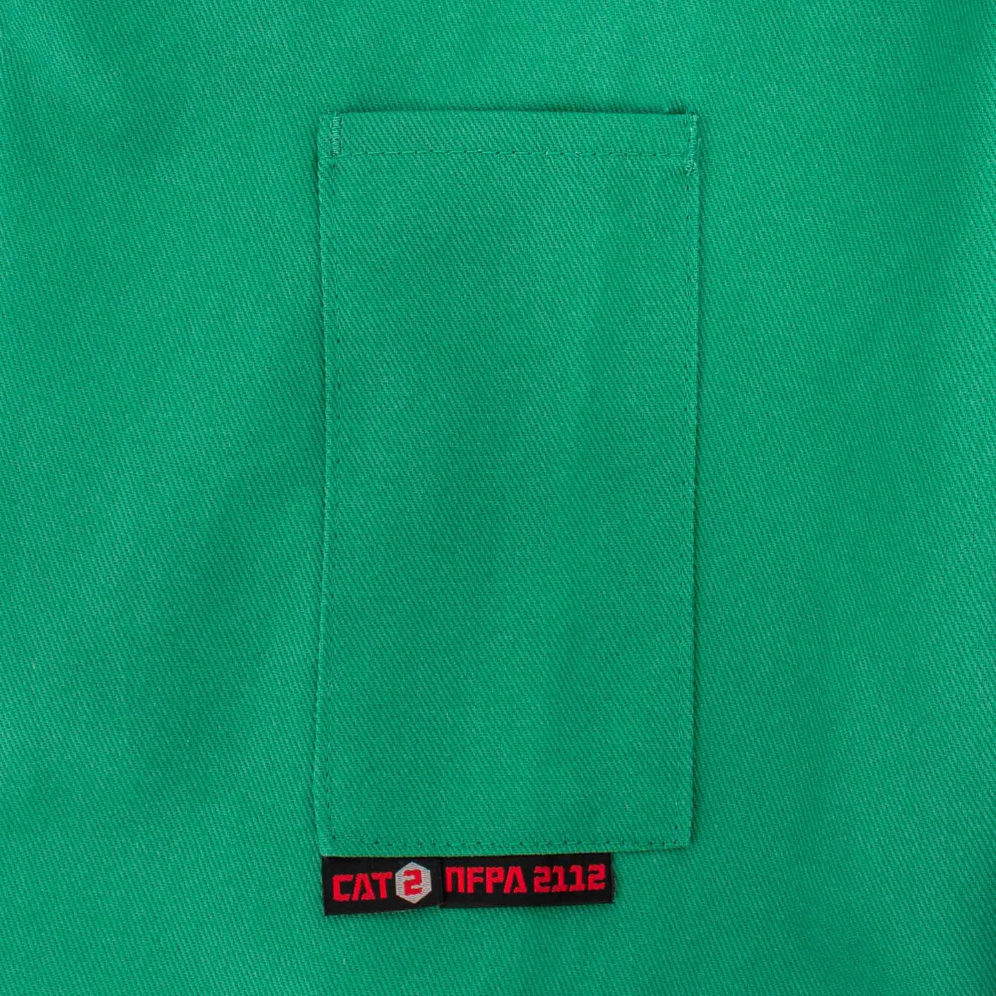 Green Coveralls - Radians - Durable Cotton Sateen