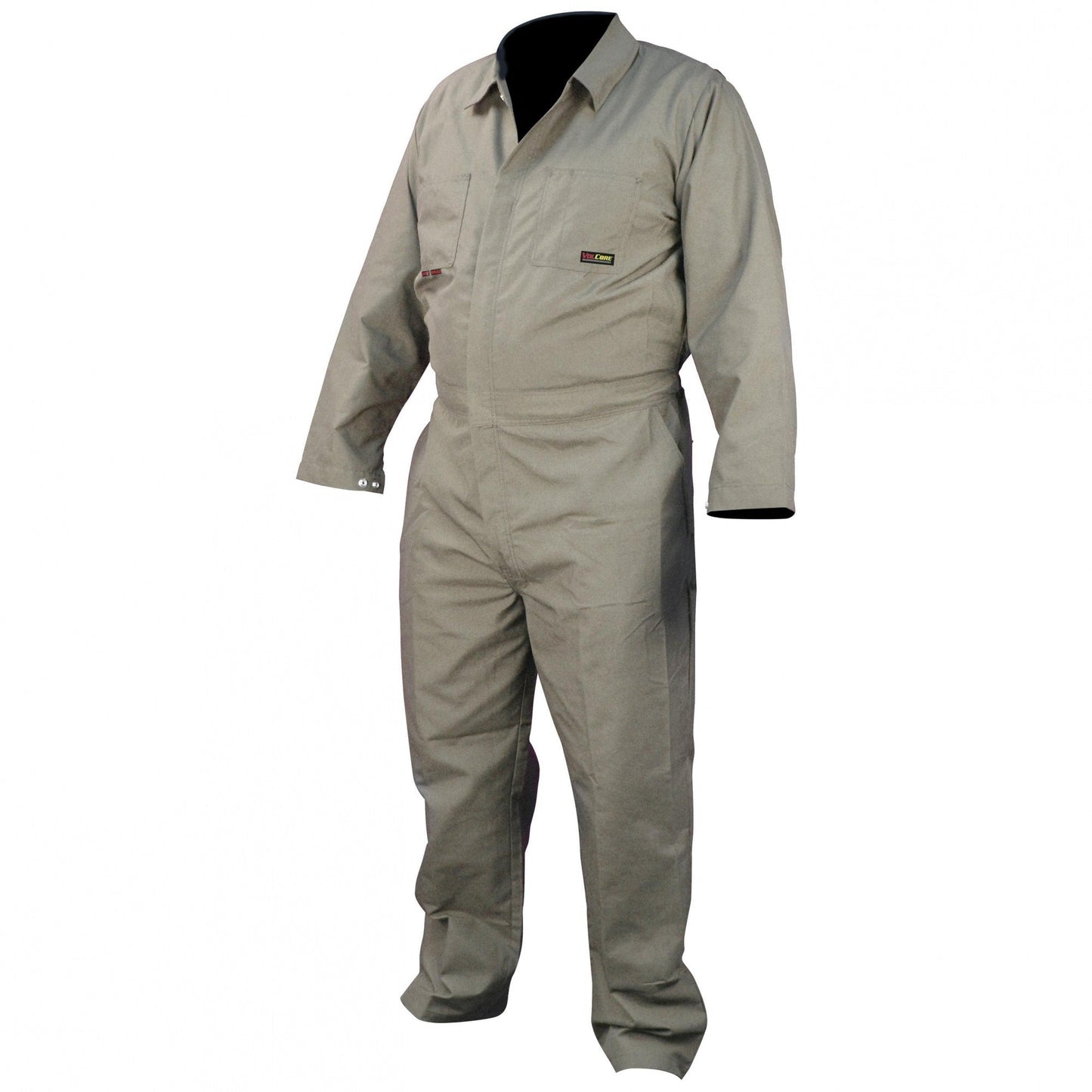 Khaki Coveralls - Radians - Flame Resistant Cotton