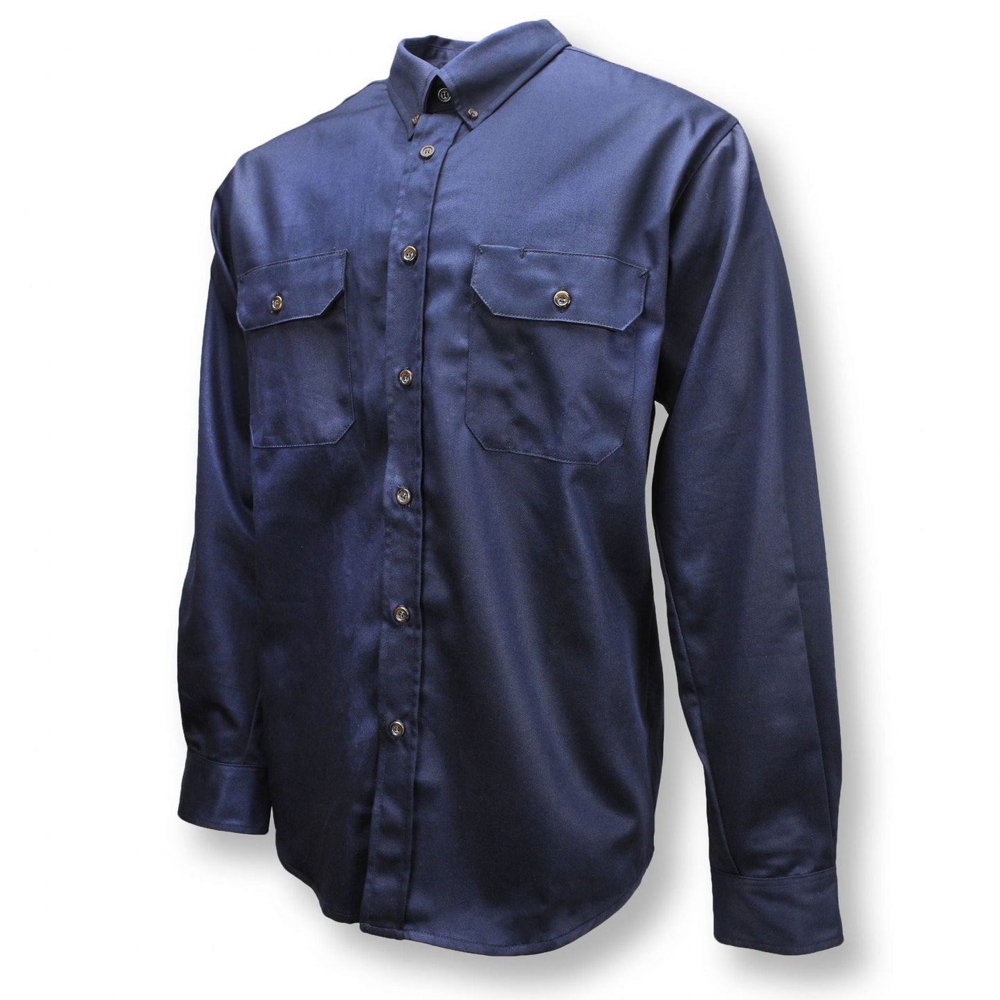 Gray Button Down Shirt - Radians - Flame Resistant Cotton