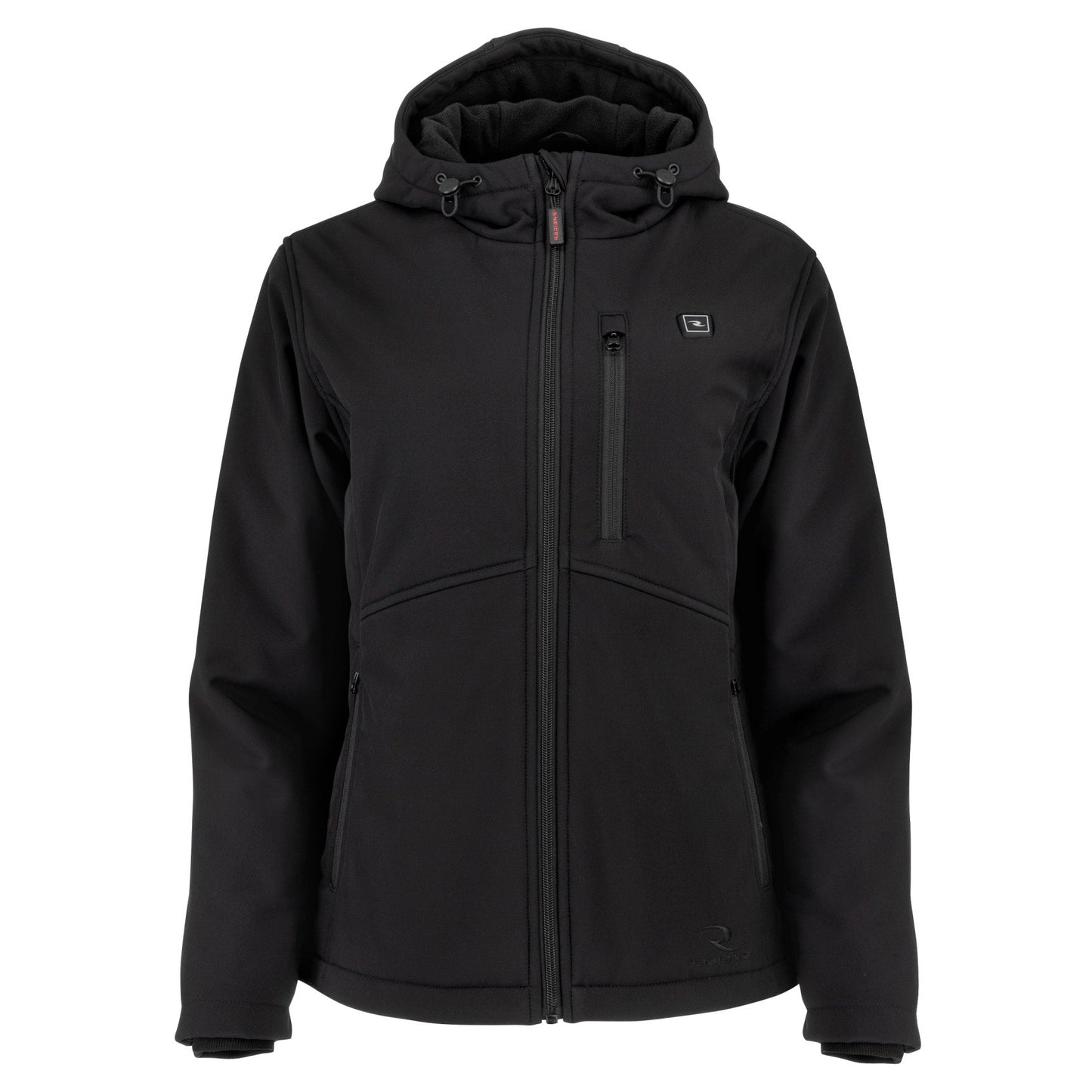 Black Heated Jacket - Radians - Soft Shell Design