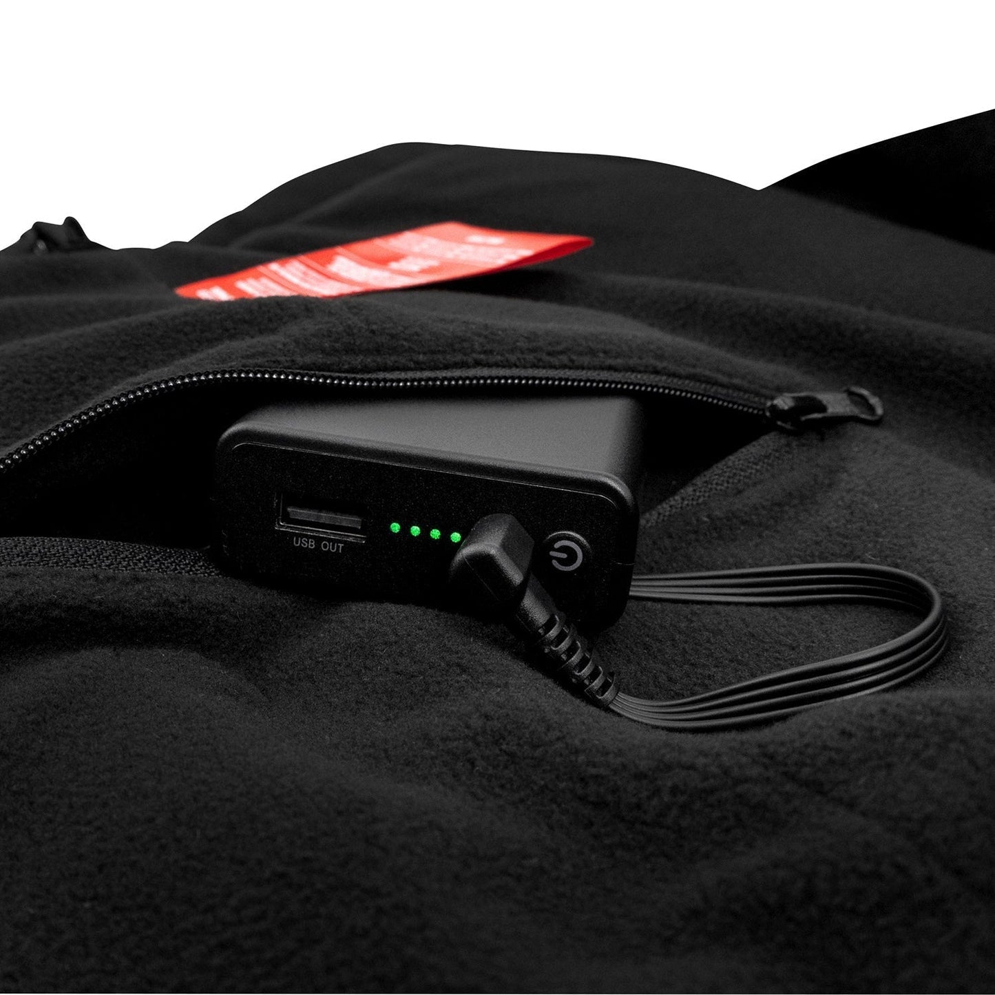 Black Heated Jacket - Radians - Soft Shell Design