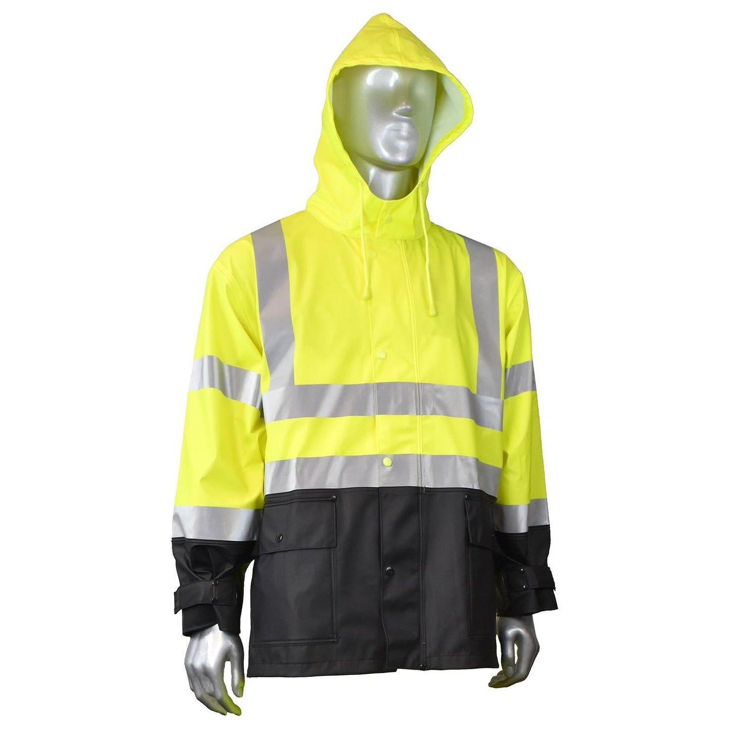 Yellow/Lime Rain Jacket - Radians - High Visibility