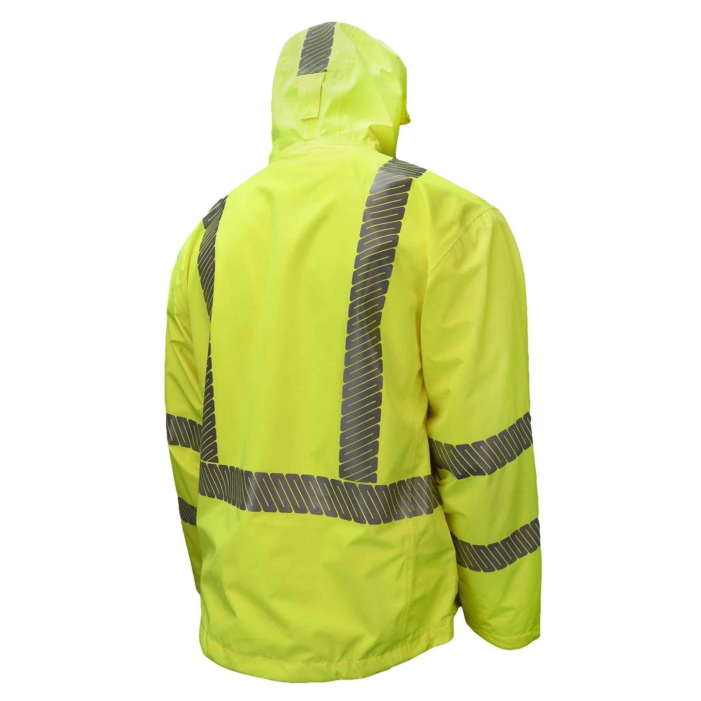 Yellow/Lime Rain Jacket - Radians - Lightweight Waterproof