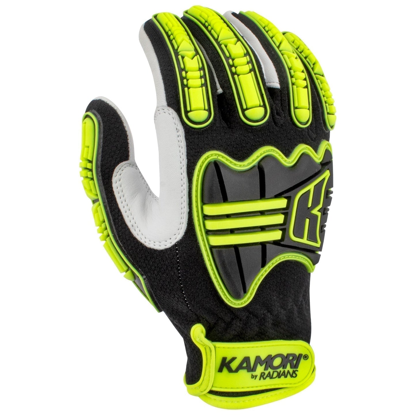 TPR Overlay Leather Gloves - Radians - Gel-Padded Comfort