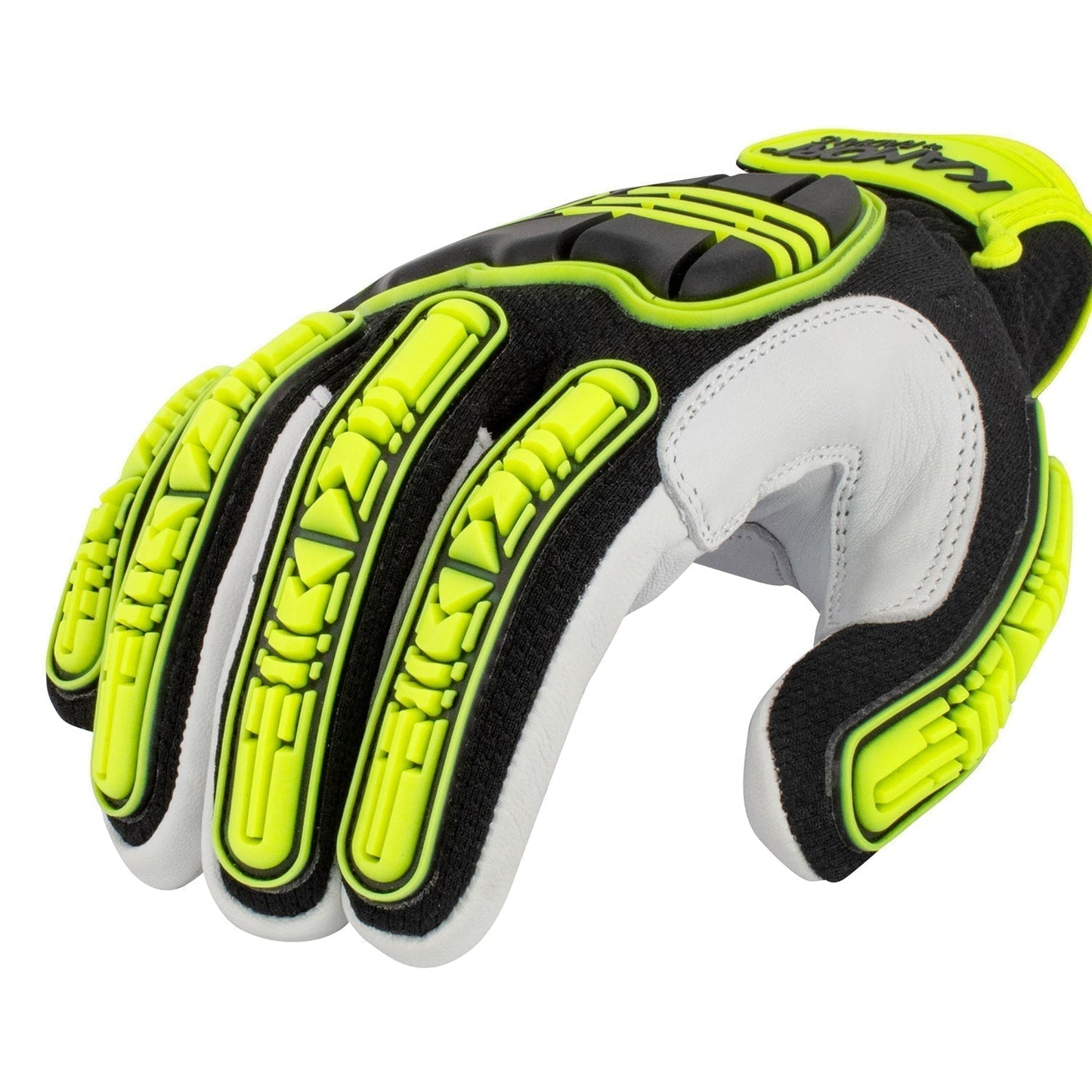TPR Overlay Leather Gloves - Radians - Gel-Padded Comfort