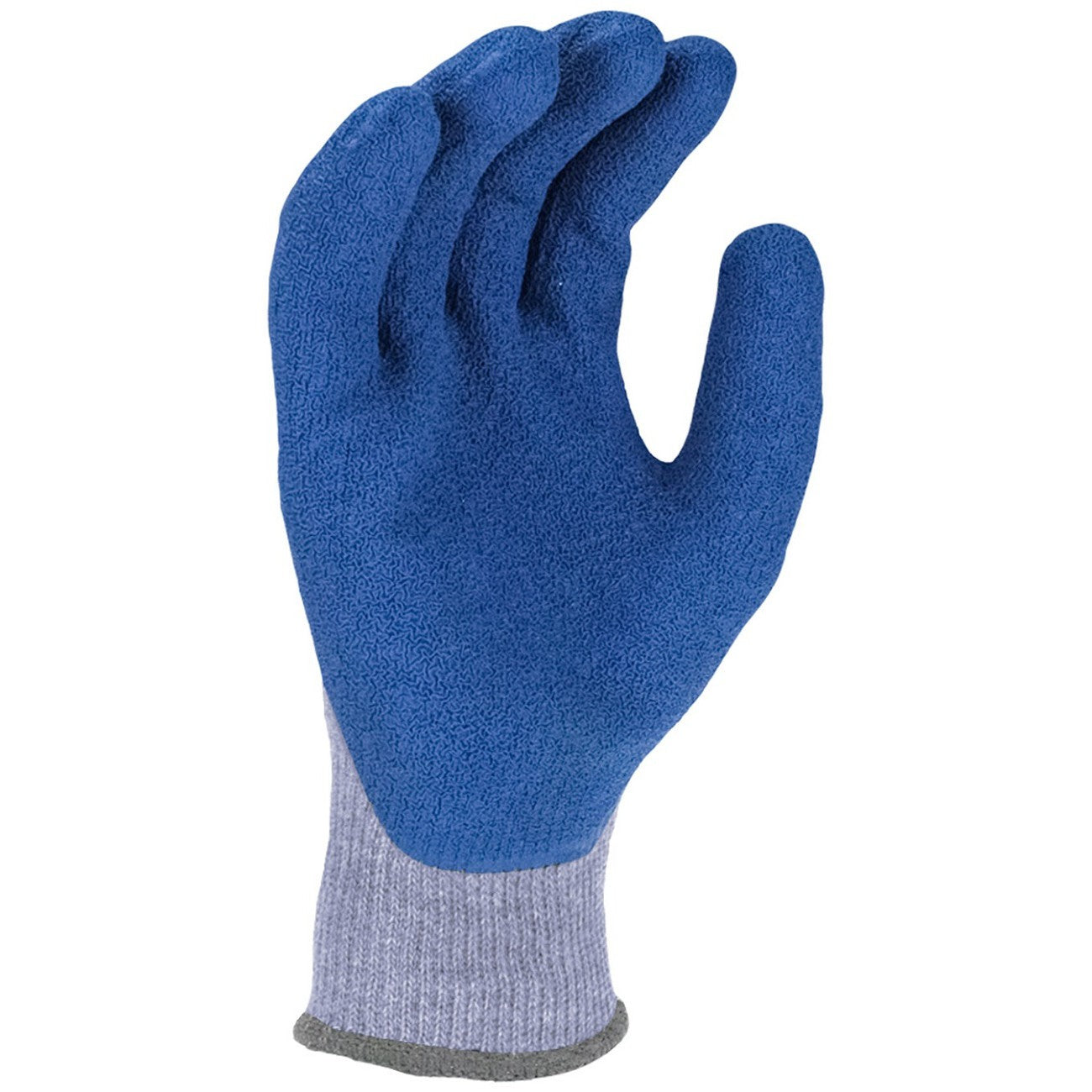 Blue String Knit Gloves - Radians - Durable Latex Coated