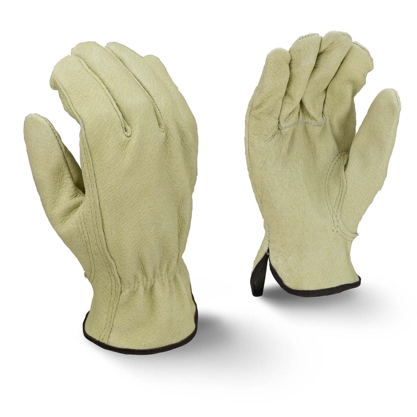 Tan Leather Gloves - Radians - Top Grain Pigskin