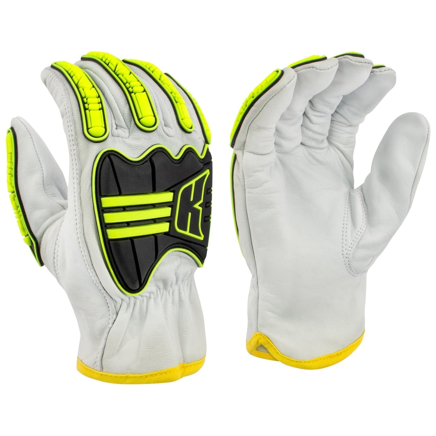 TPR Overlay Leather Gloves - Radians - Durable Protection