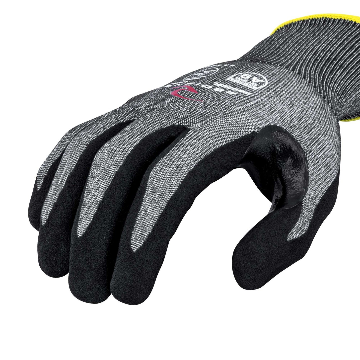 Gray String Knit Gloves - Radians - Cut Resistant