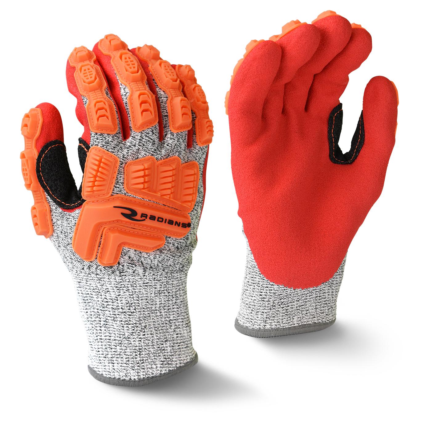 Hi-Viz TPR Impact Gloves - Radians - Cut Resistant