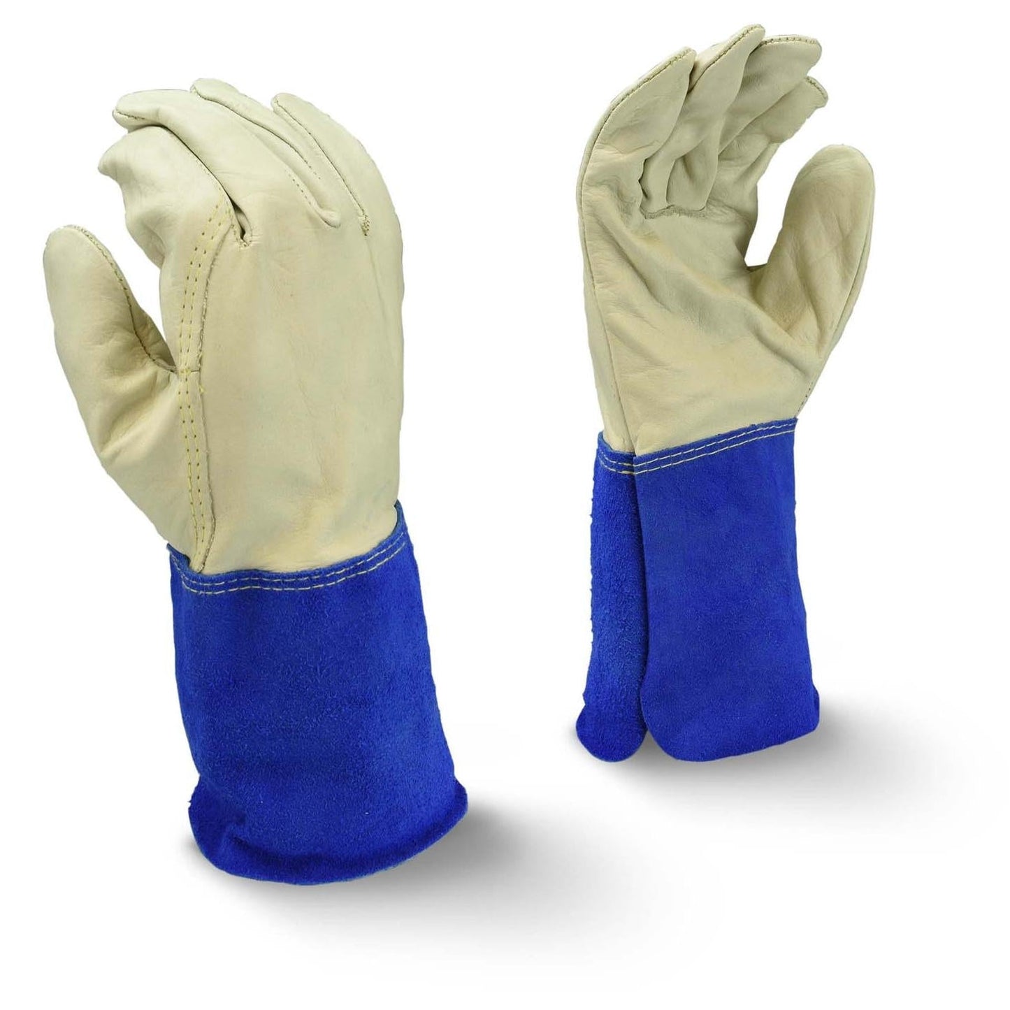 Tan Leather Gloves - Radians - Durable Cowhide