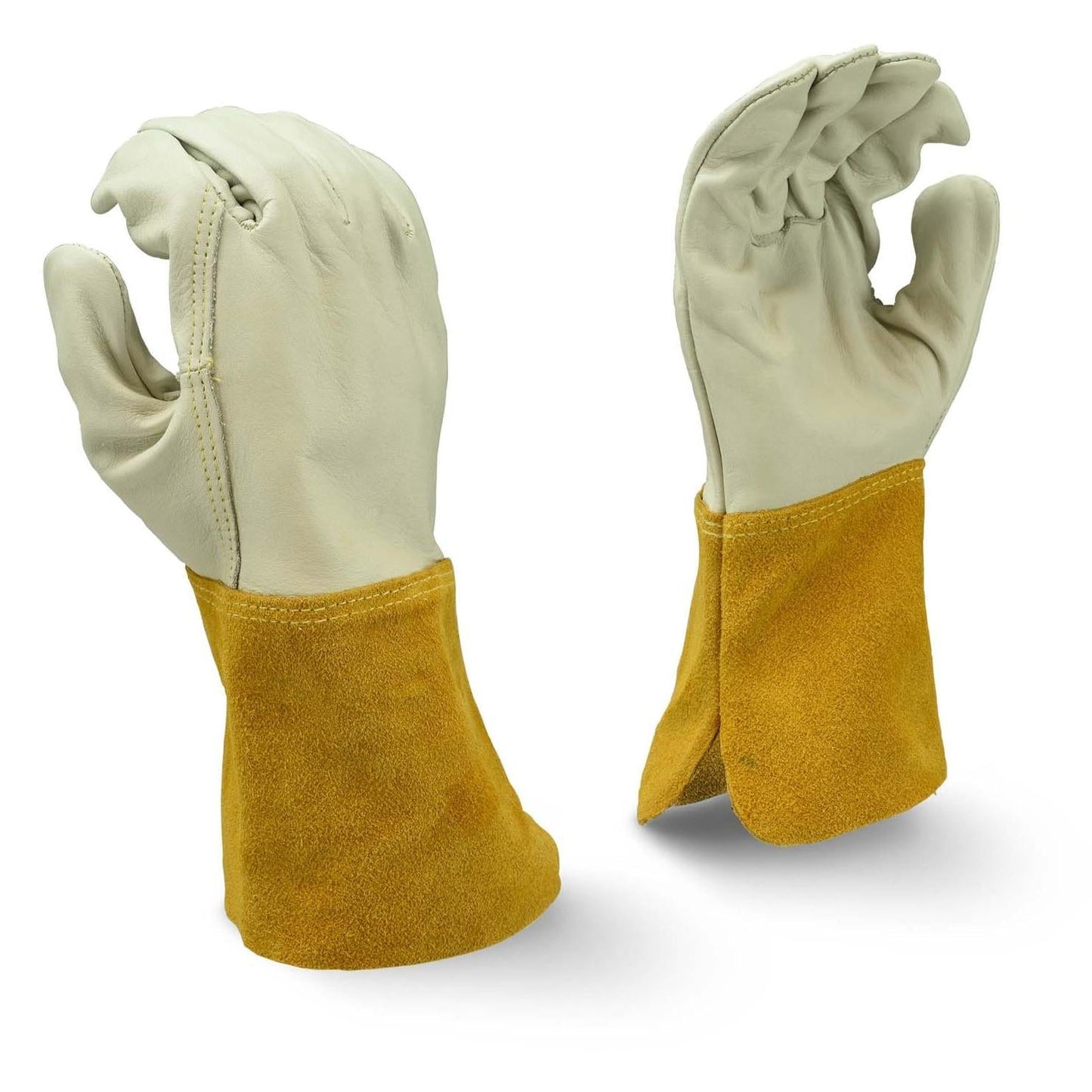 Tan Leather Gloves - Radians - Durable Cowhide