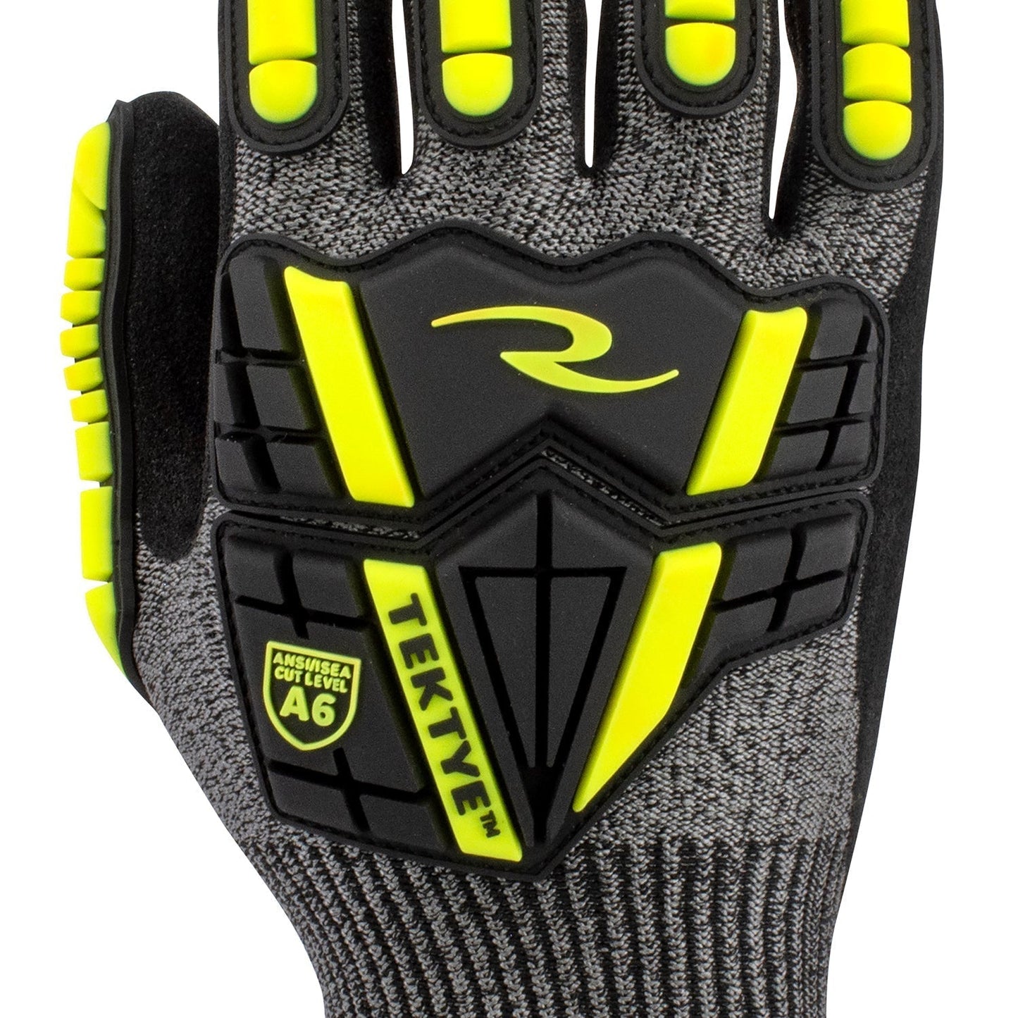 Gray Durable Gloves - Radians - Nitrile Palm Work