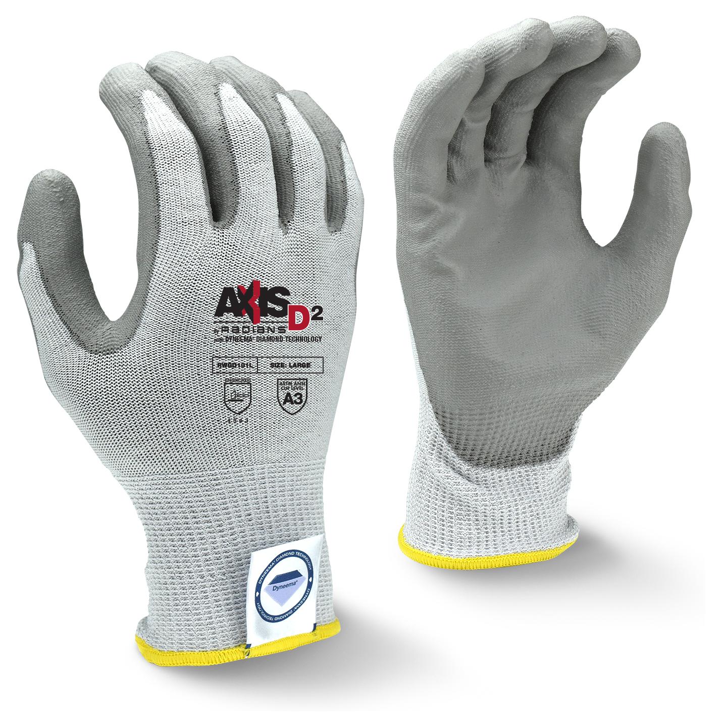 Gray String Knit Gloves - Radians - Durable Protection