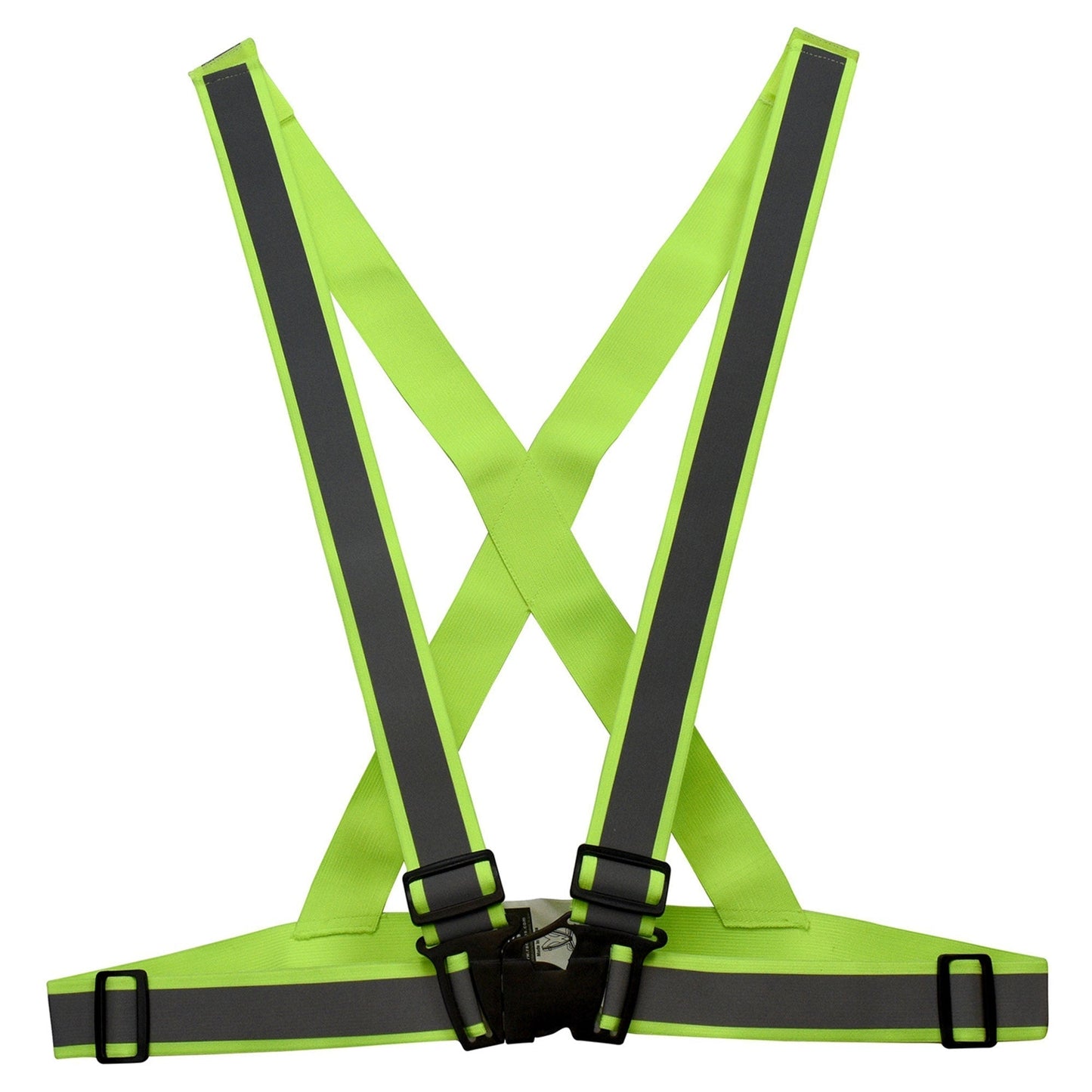 Hi-Vis Green Safety Straps - Radians - Breakaway Harness