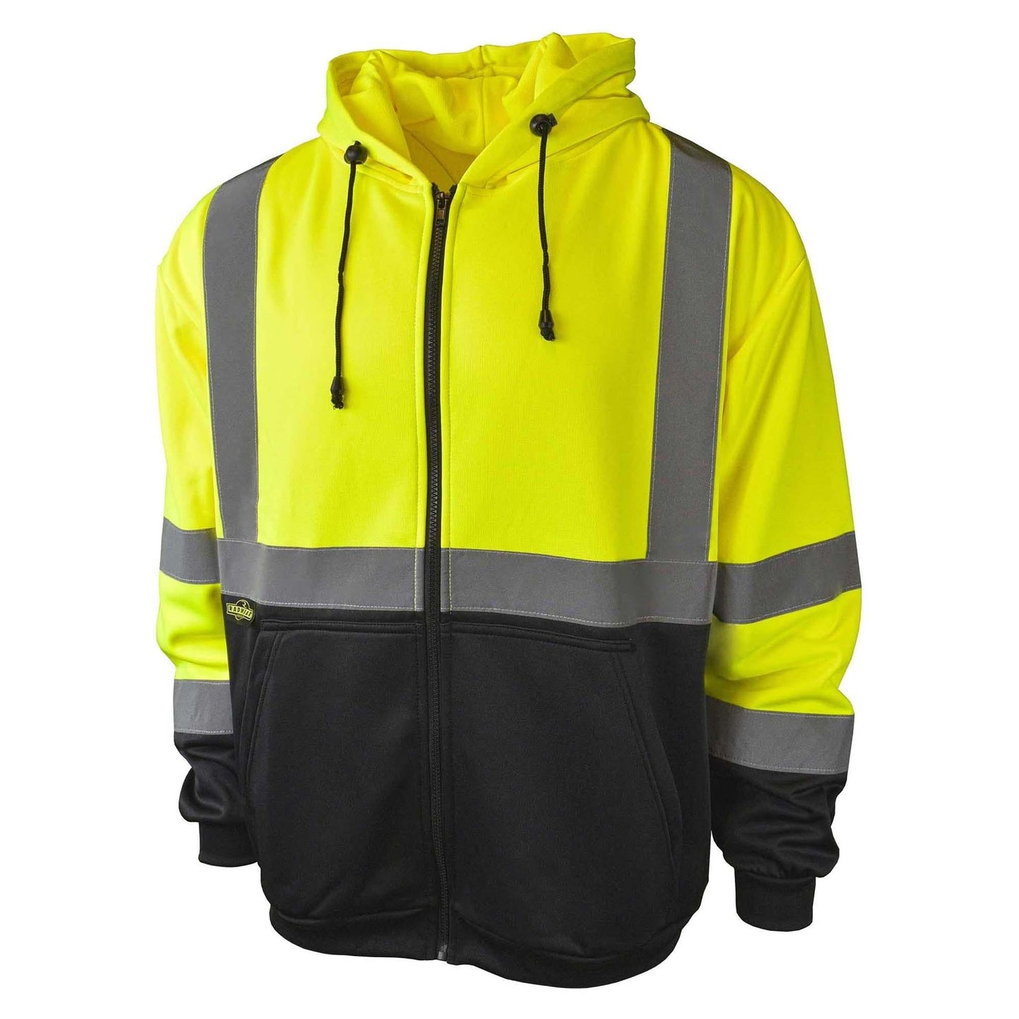 Yellow/Lime Safety Sweatshirt - Radians - Color Blocked