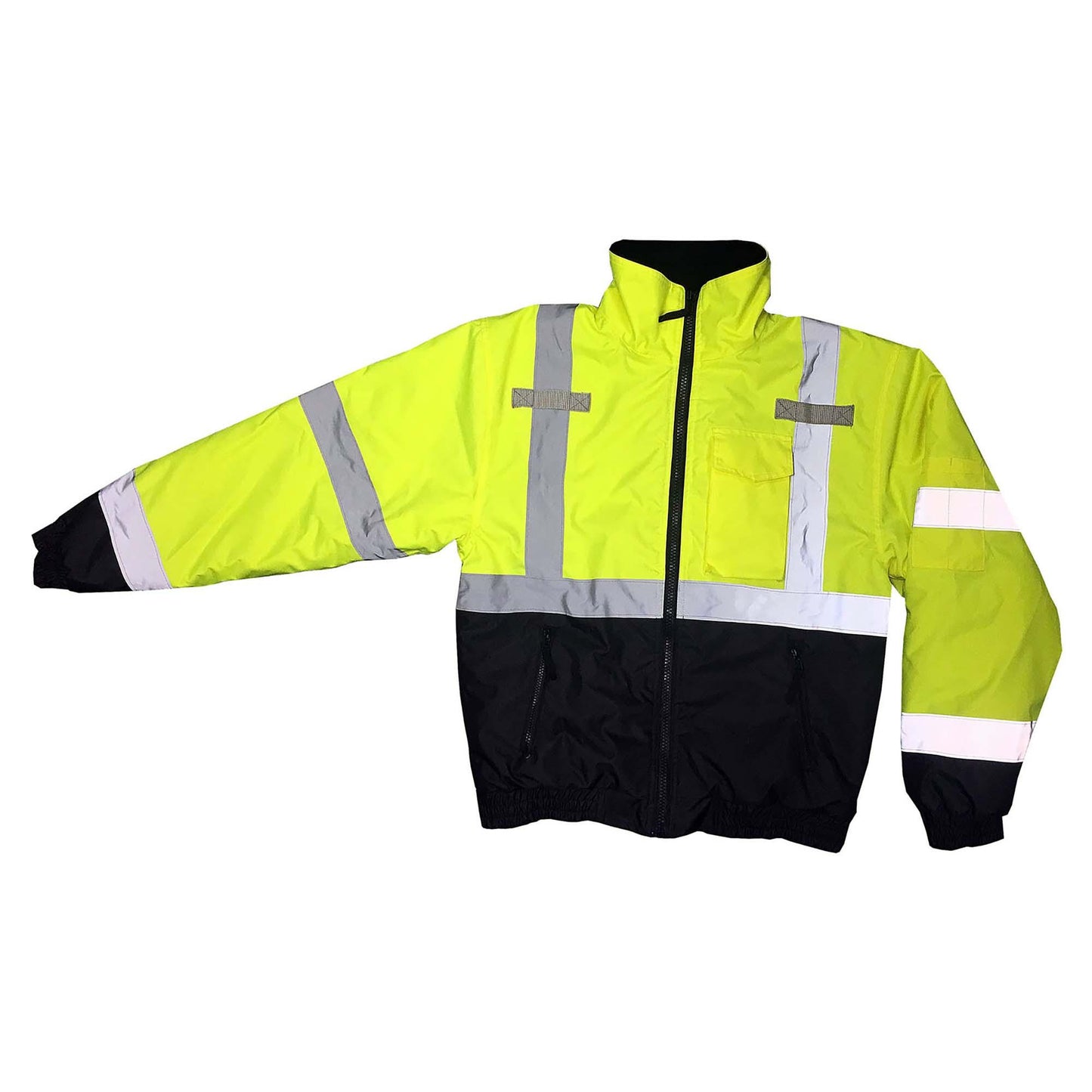 Yellow/Black Safety Jacket - Radians - Weatherproof Liner