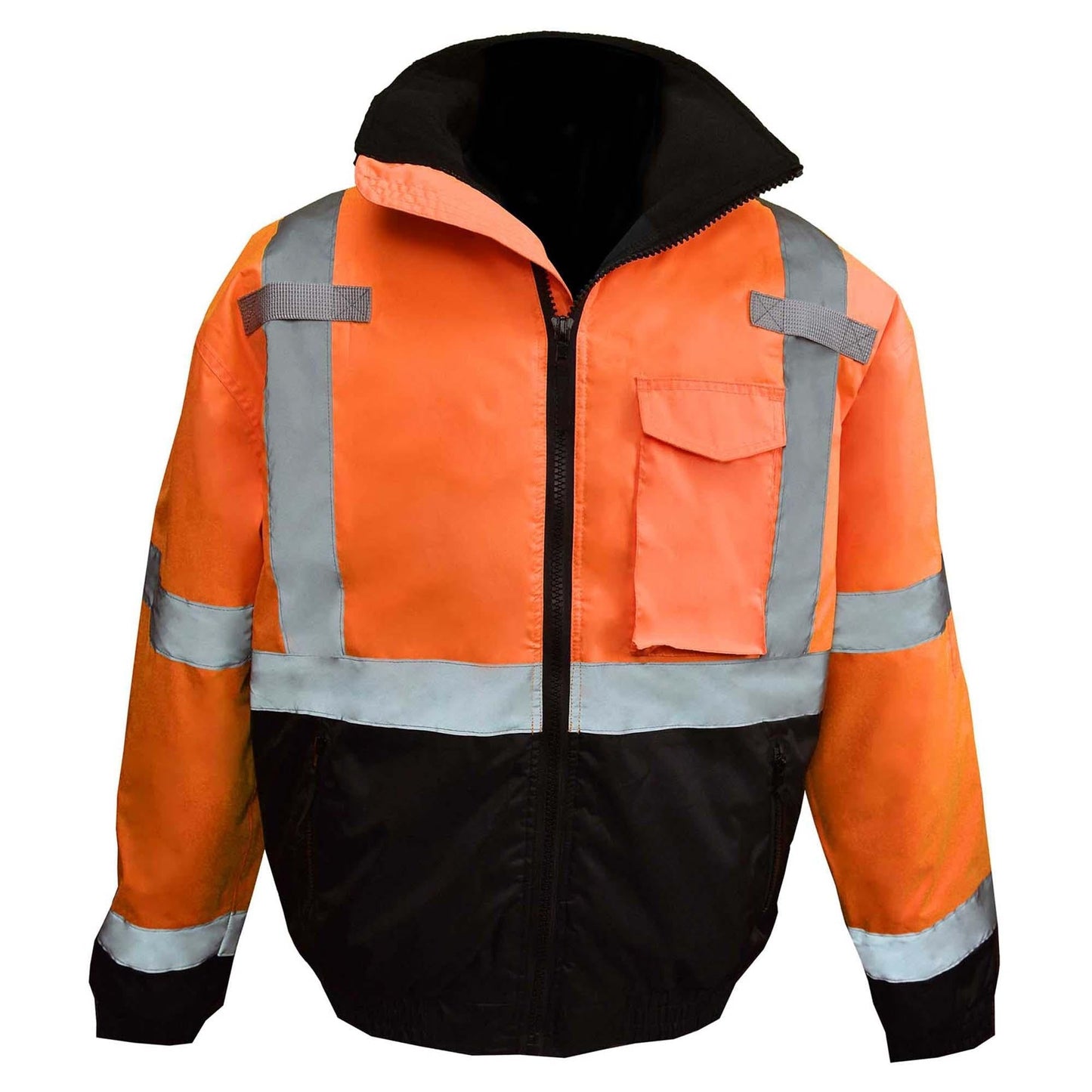 Yellow/Black Safety Jacket - Radians - Weatherproof Liner
