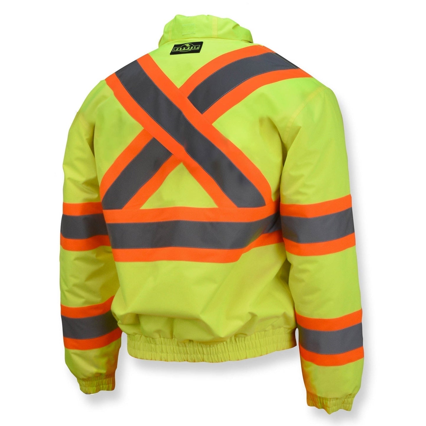 Yellow/Lime Safety Jacket - Radians - Quilted Bomber