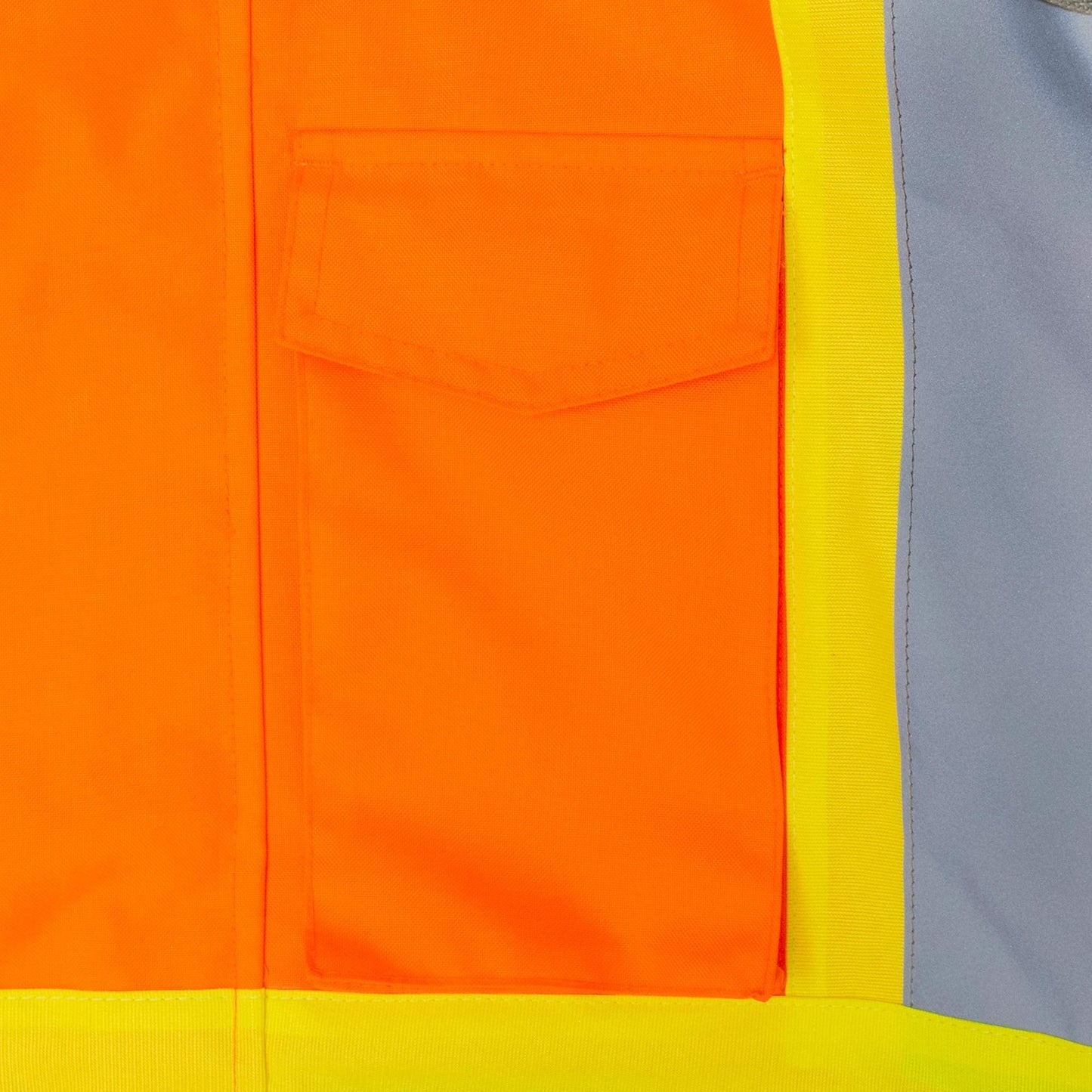 Yellow/Lime Safety Jacket - Radians - Quilted Bomber