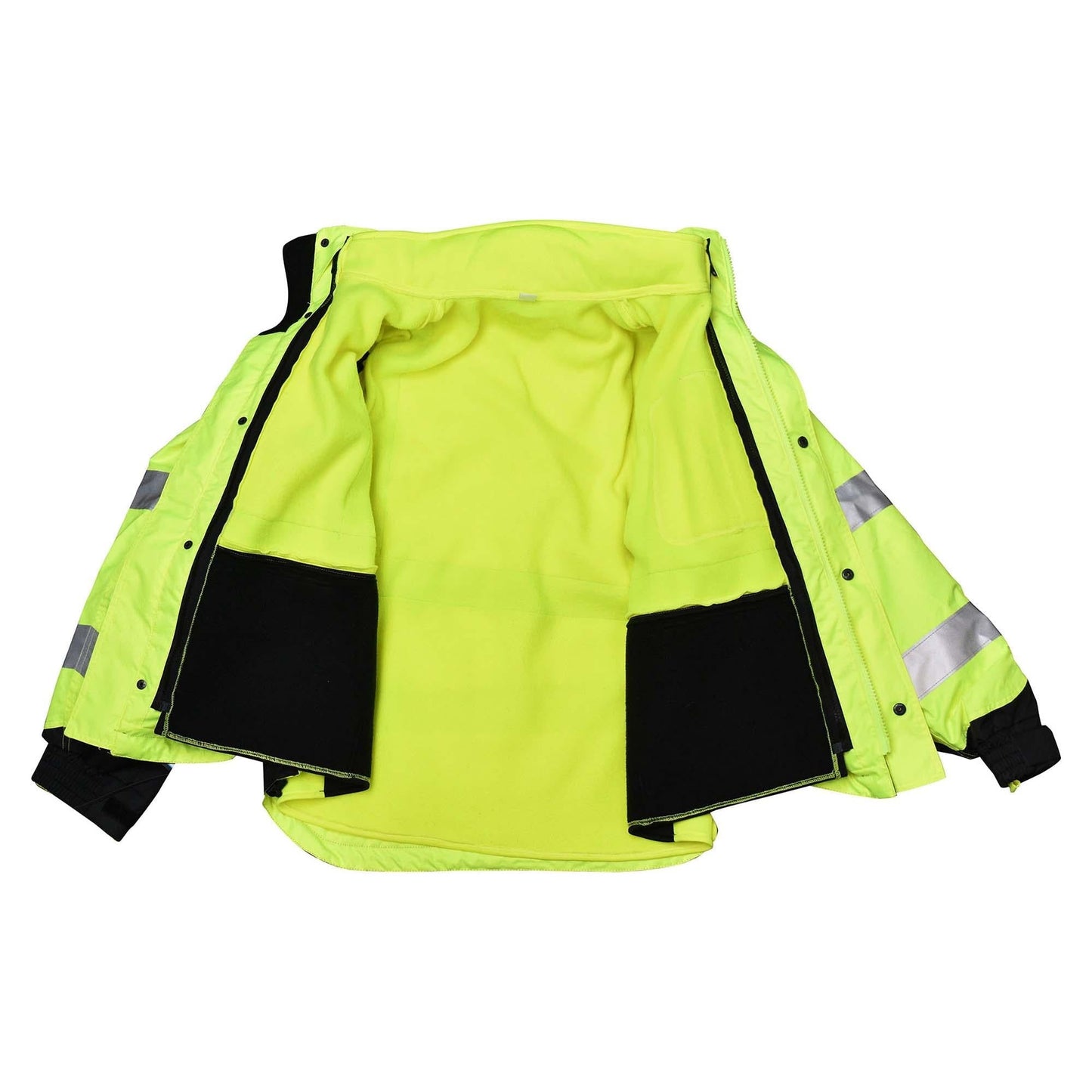 Yellow/Lime Safety Sweatshirt - Radians - Color Blocked