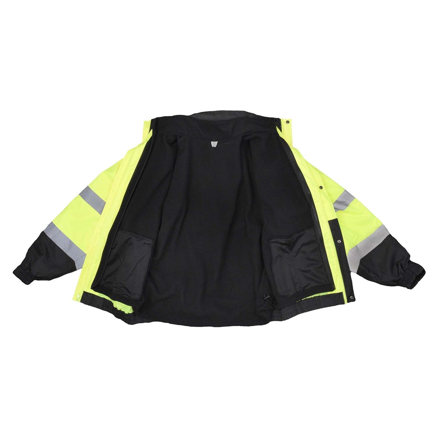 Yellow/Black Safety Jacket - Radians - Weatherproof Bomber